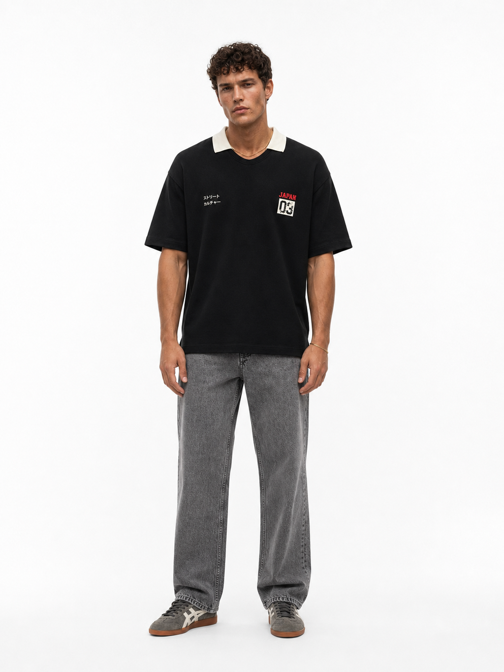 Japan Oversized T-Shirt Black