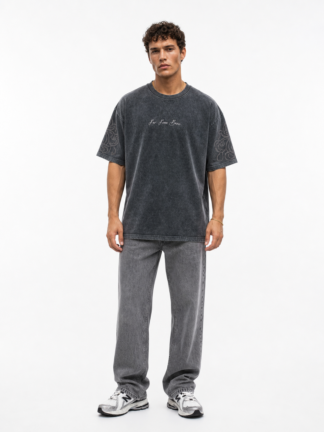 FFB Washed Oversized T-Shirt Black