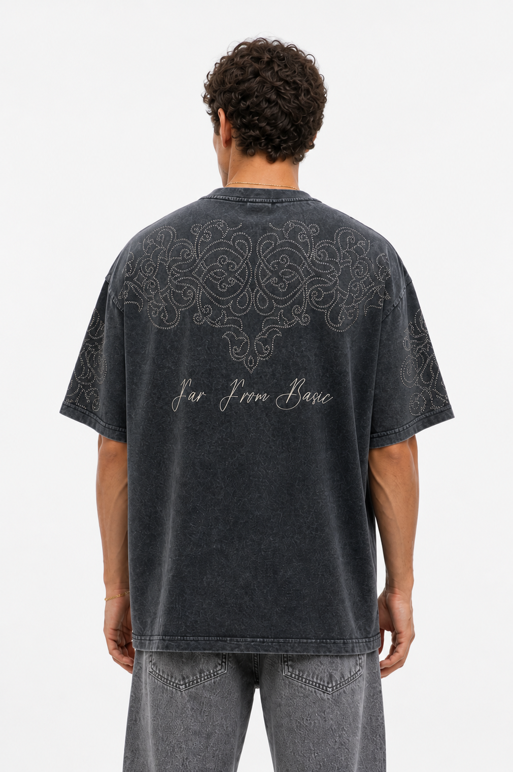 FFB Washed Oversized T-Shirt Black
