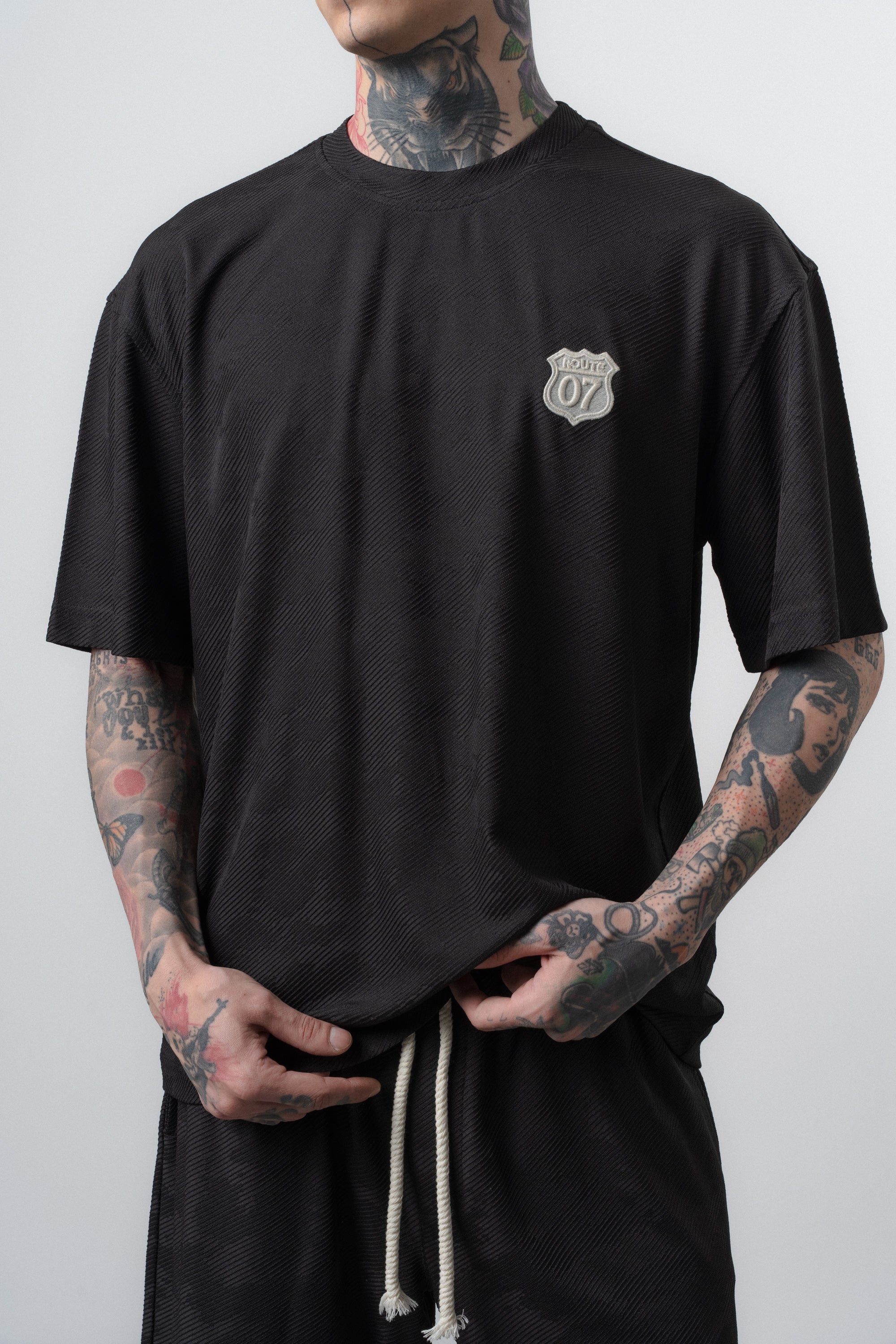 Route 07 Regular Fit Set Black