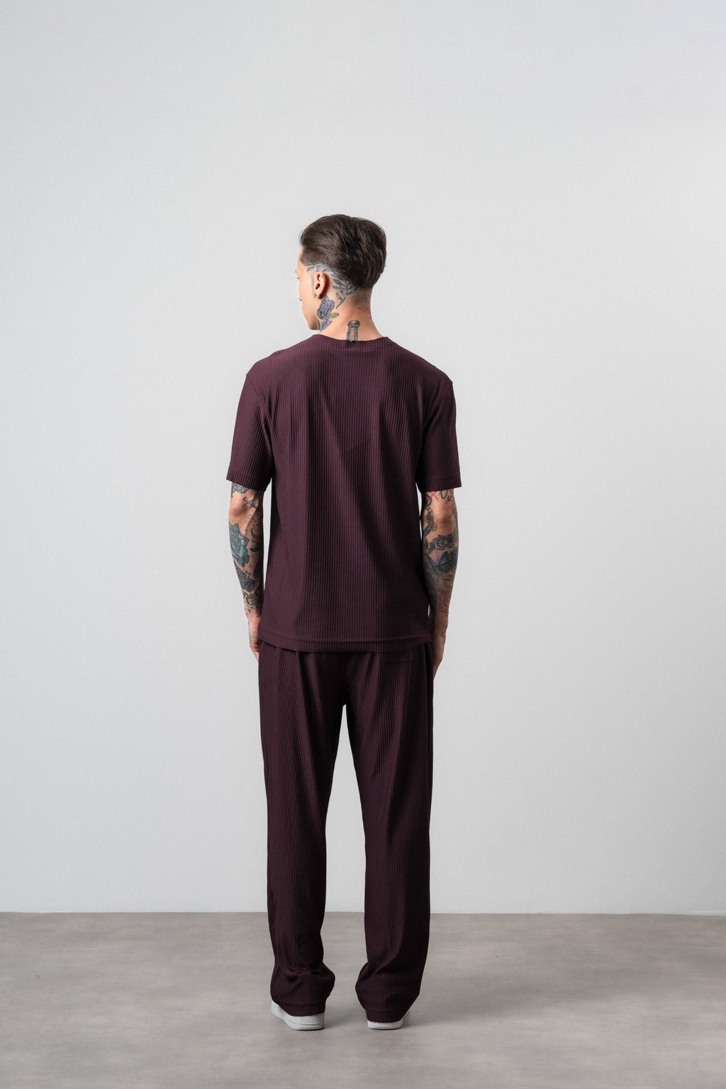 Not Today Club Regular Fit Tracksuit Burgundy
