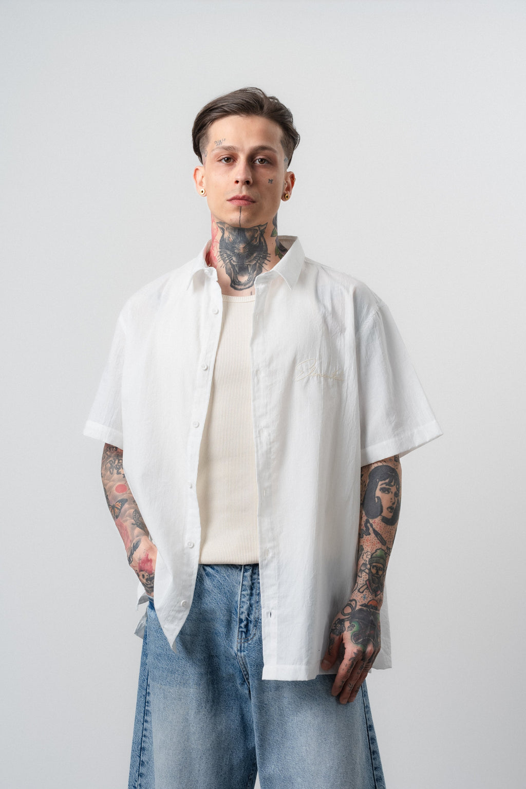 Elementals Oversized Shirt Ecru