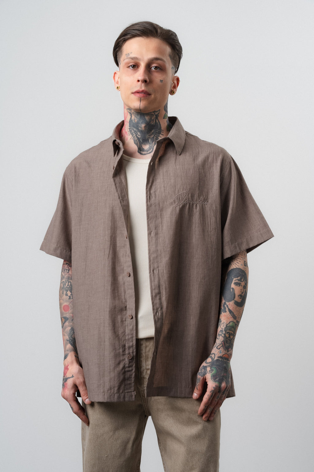 Elementals Oversized Shirt Mink