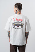 Cadillac Oversized T-Shirt Ecru