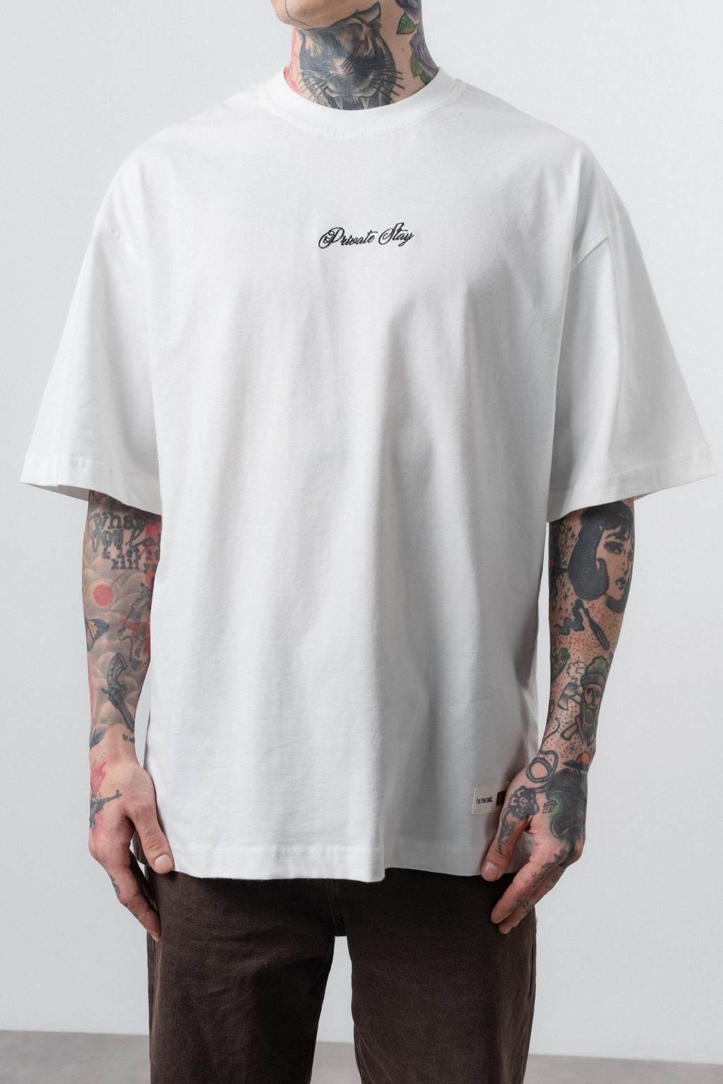 Private Oversized T-Shirt Ecru
