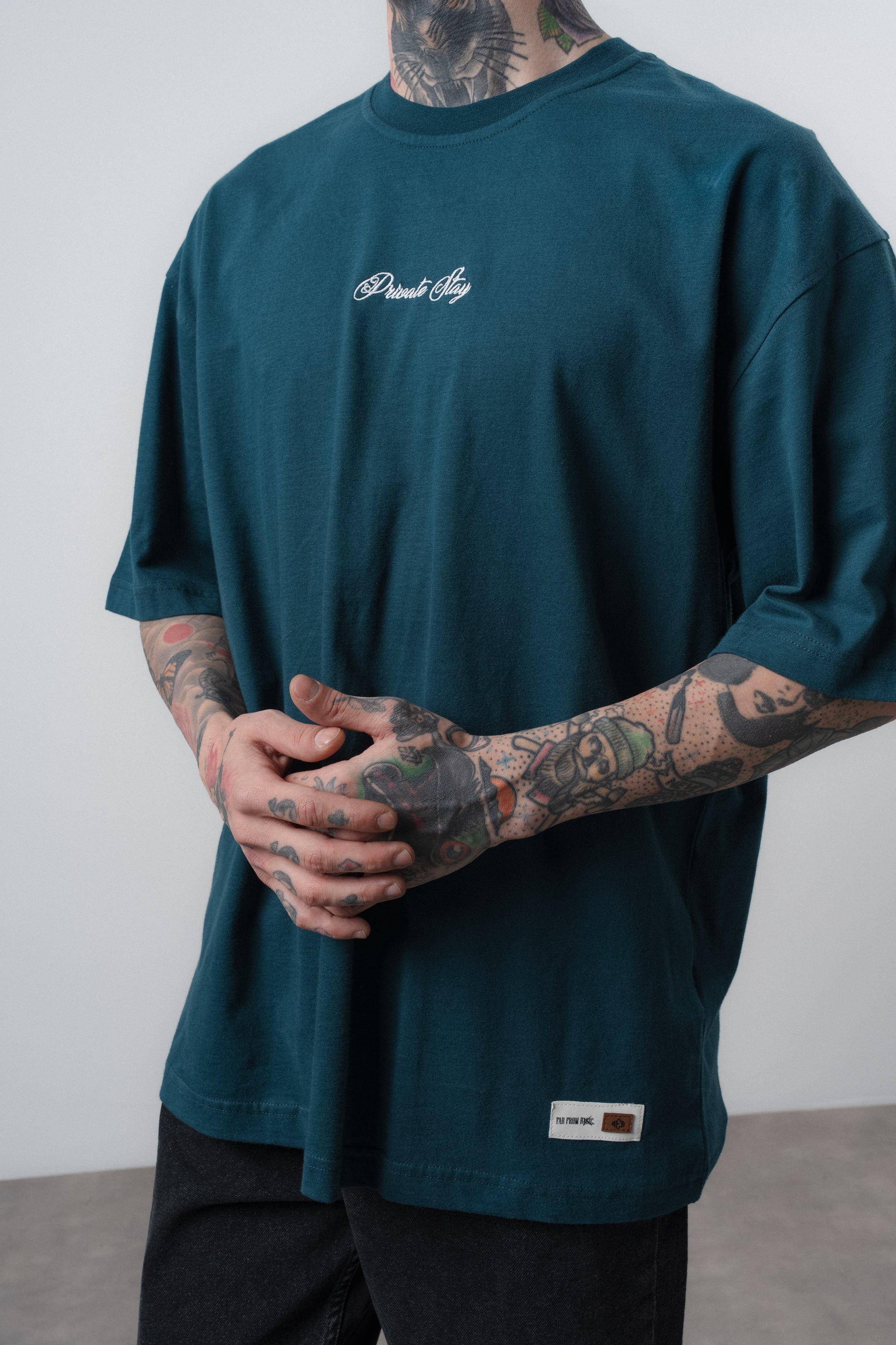 Private Oversized T-Shirt Emerald