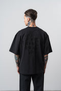 Route Oversized T-Shirt Black