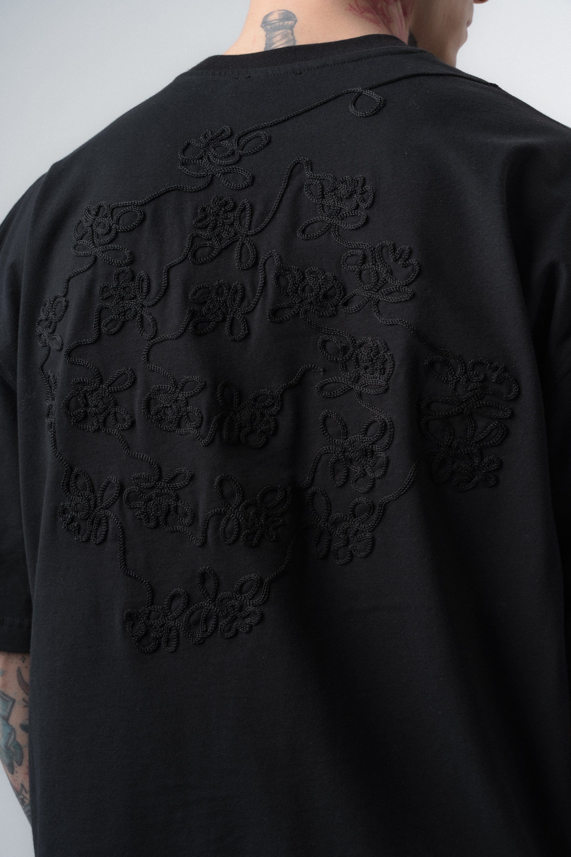 Route Oversized T-Shirt Black