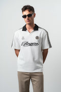 Respire Regular Fit Retro T-Shirt Ecru
