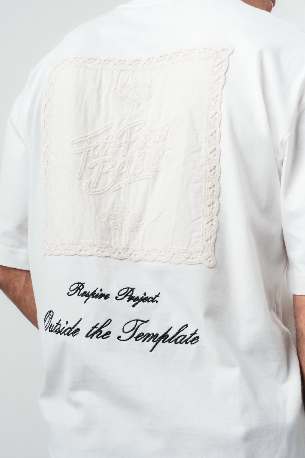 Res Project Oversized T-Shirt Ecru