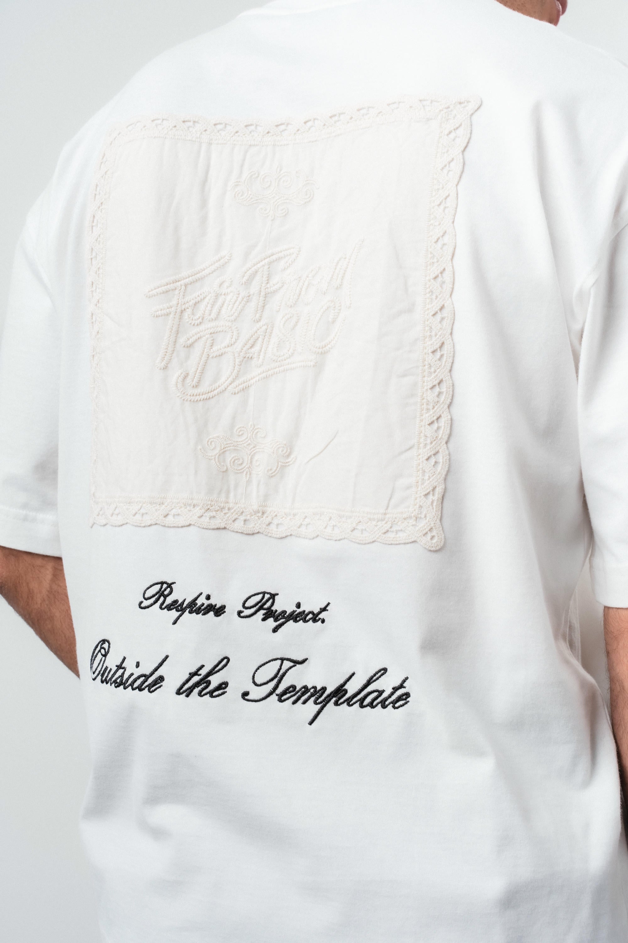 Res Project Oversized T-Shirt Ecru