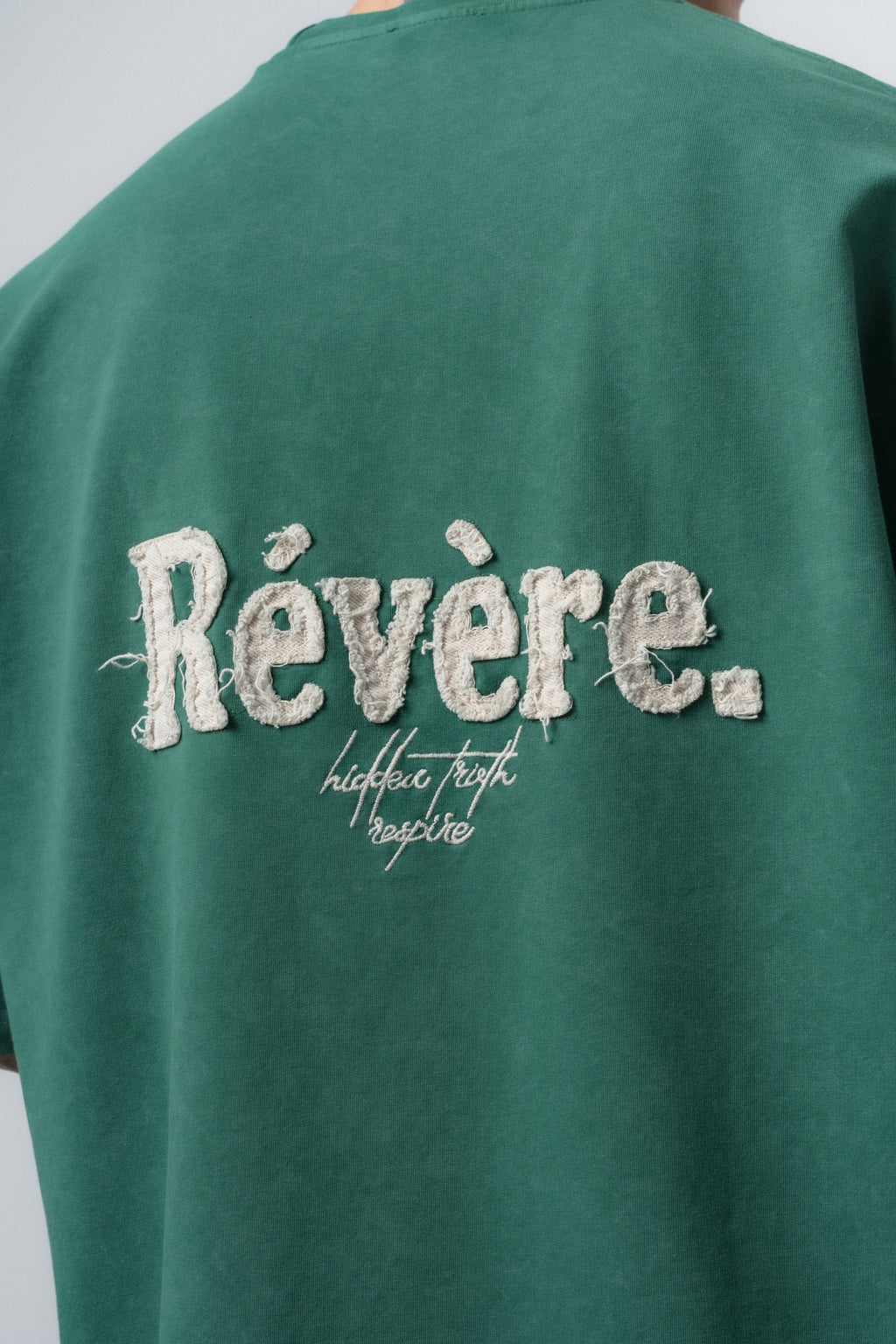 Revere Washed Oversized T-Shirt Dark Teal