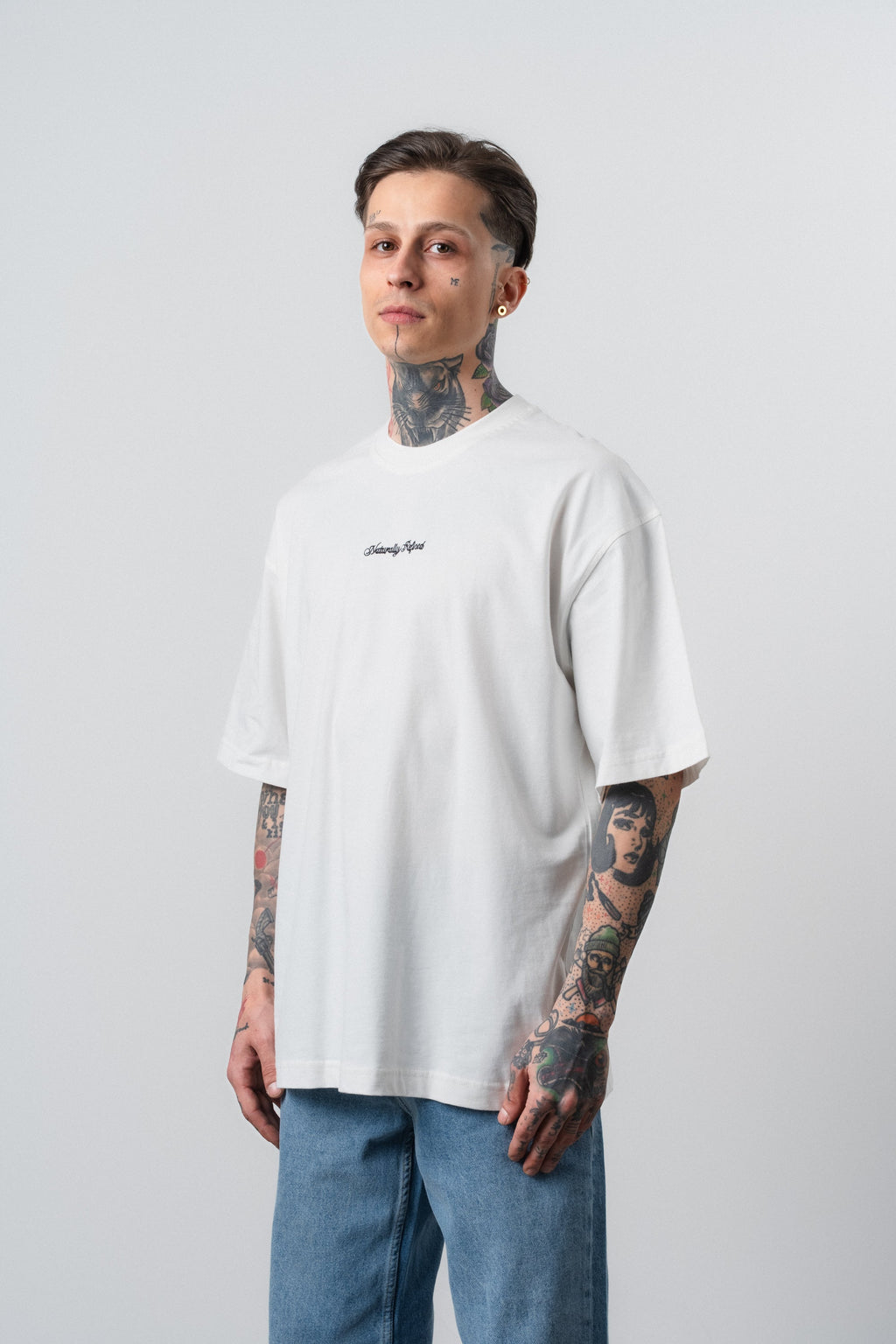 Refined Oversized T-Shirt Ecru