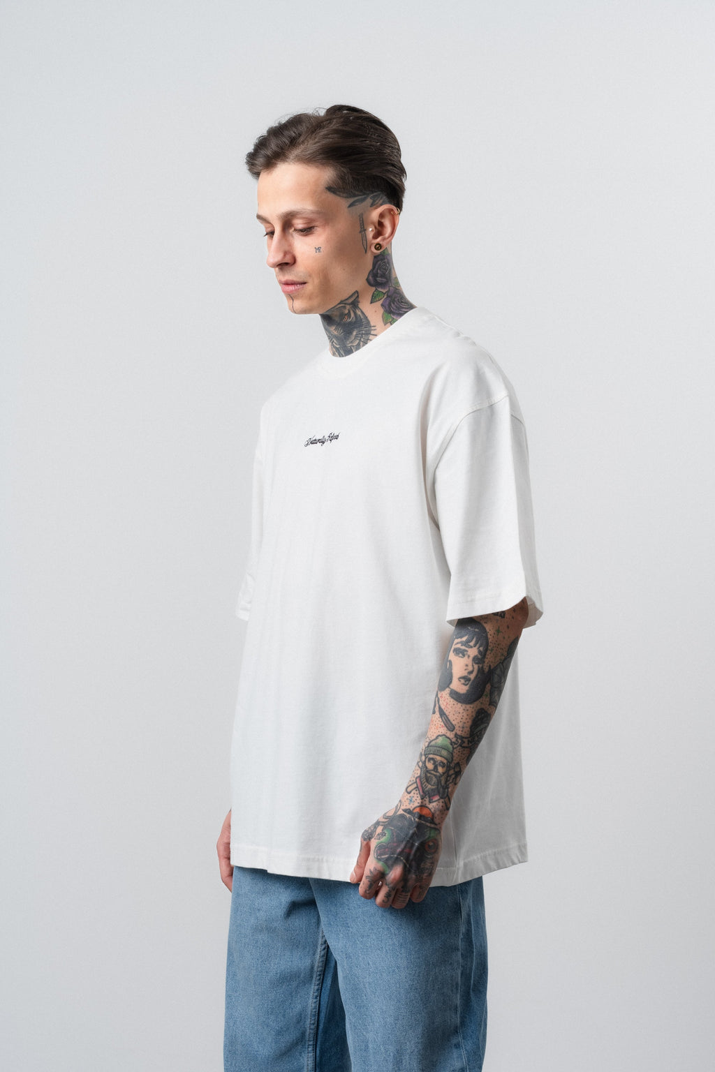 Refined Oversized T-Shirt Ecru