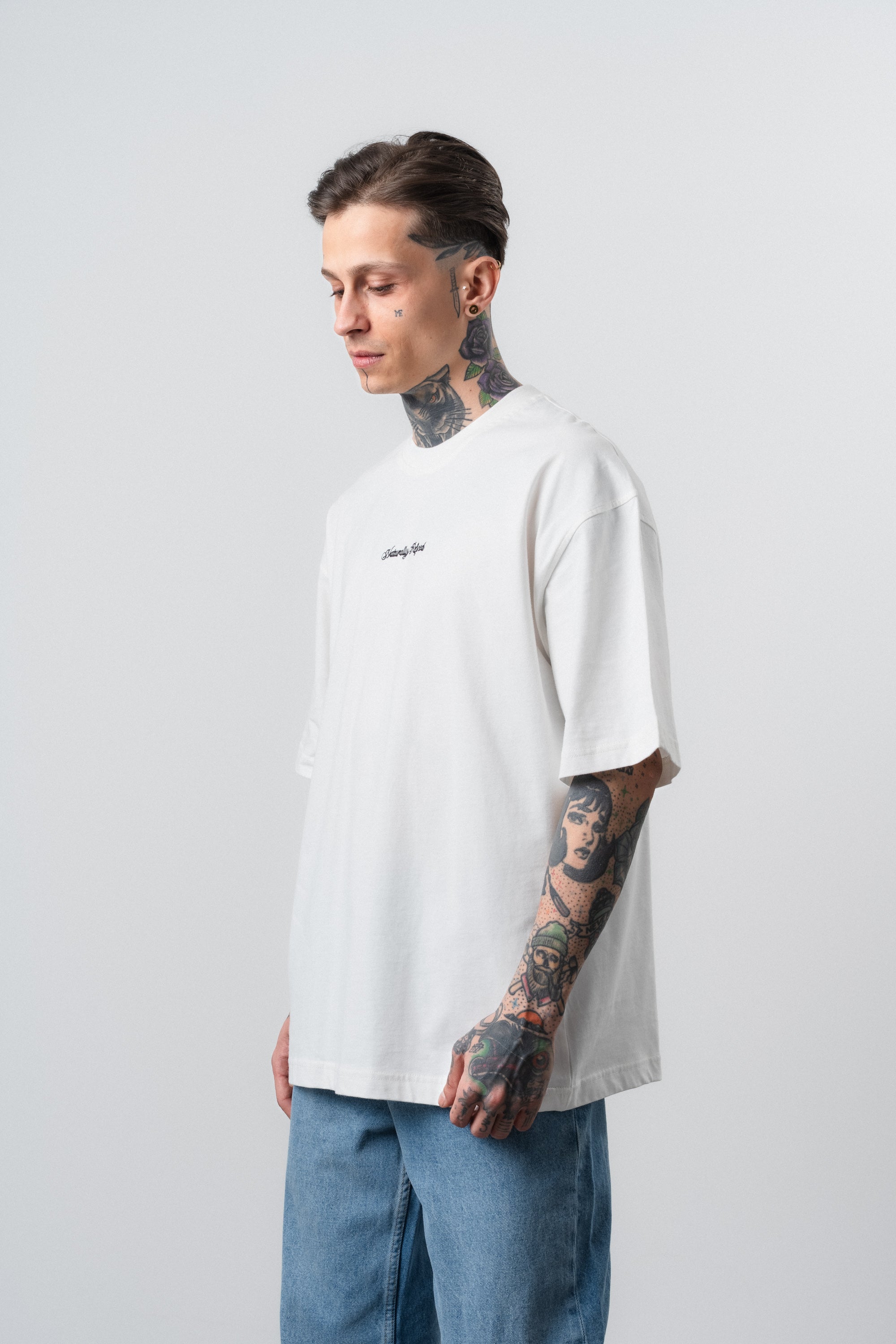 Refined Oversized T-Shirt Ecru