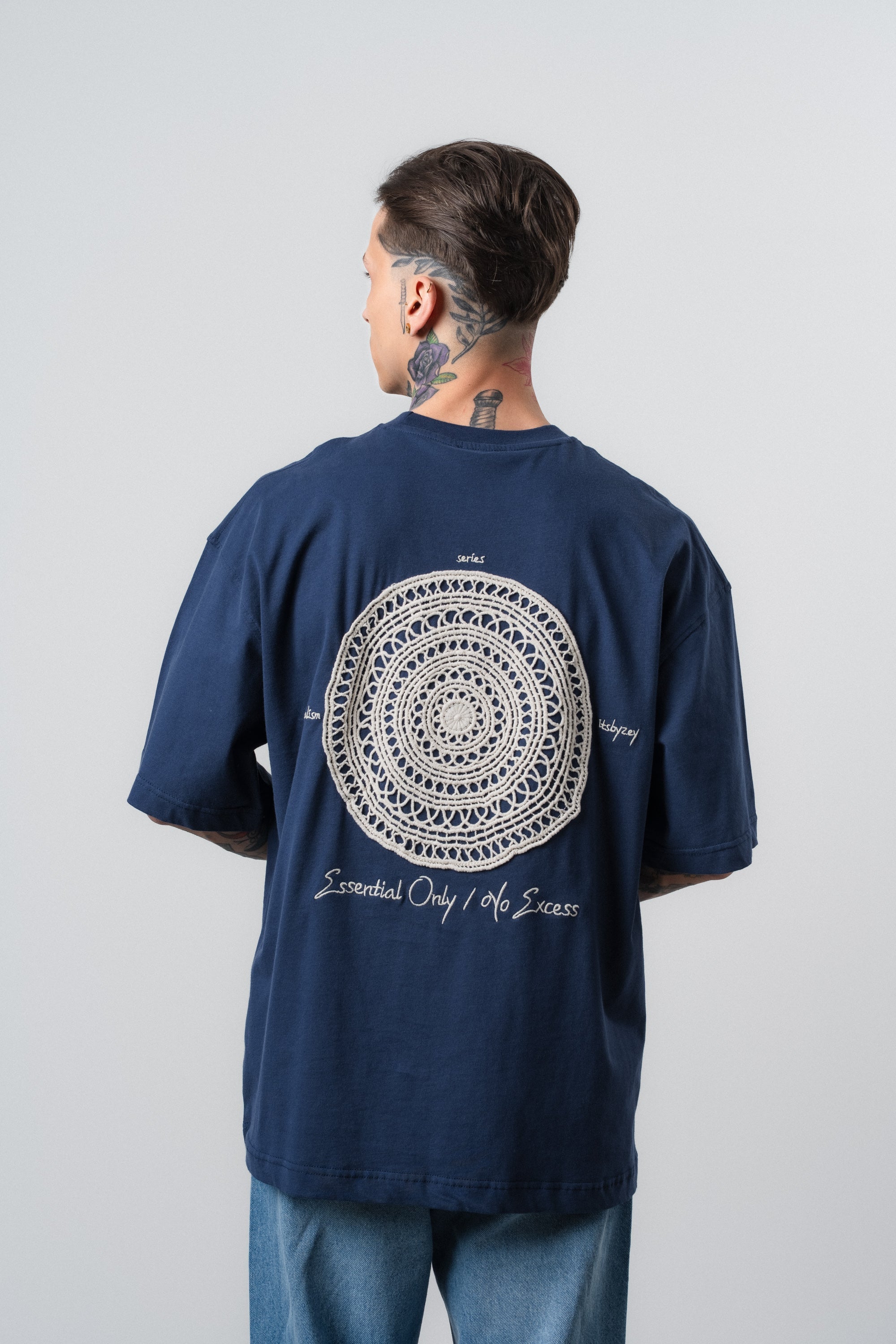 Essential Oversized T-Shirt Navy