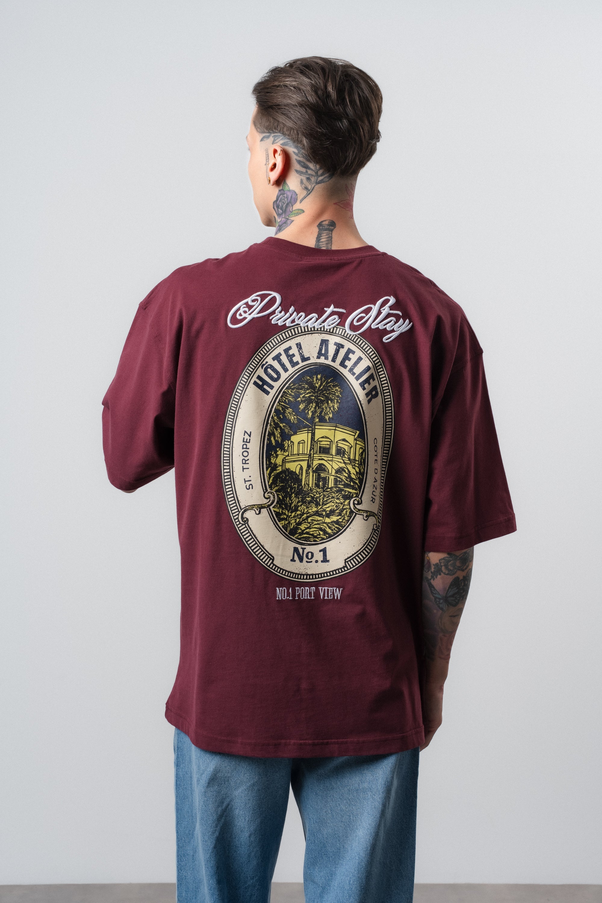 Private Oversized T-Shirt Cherry