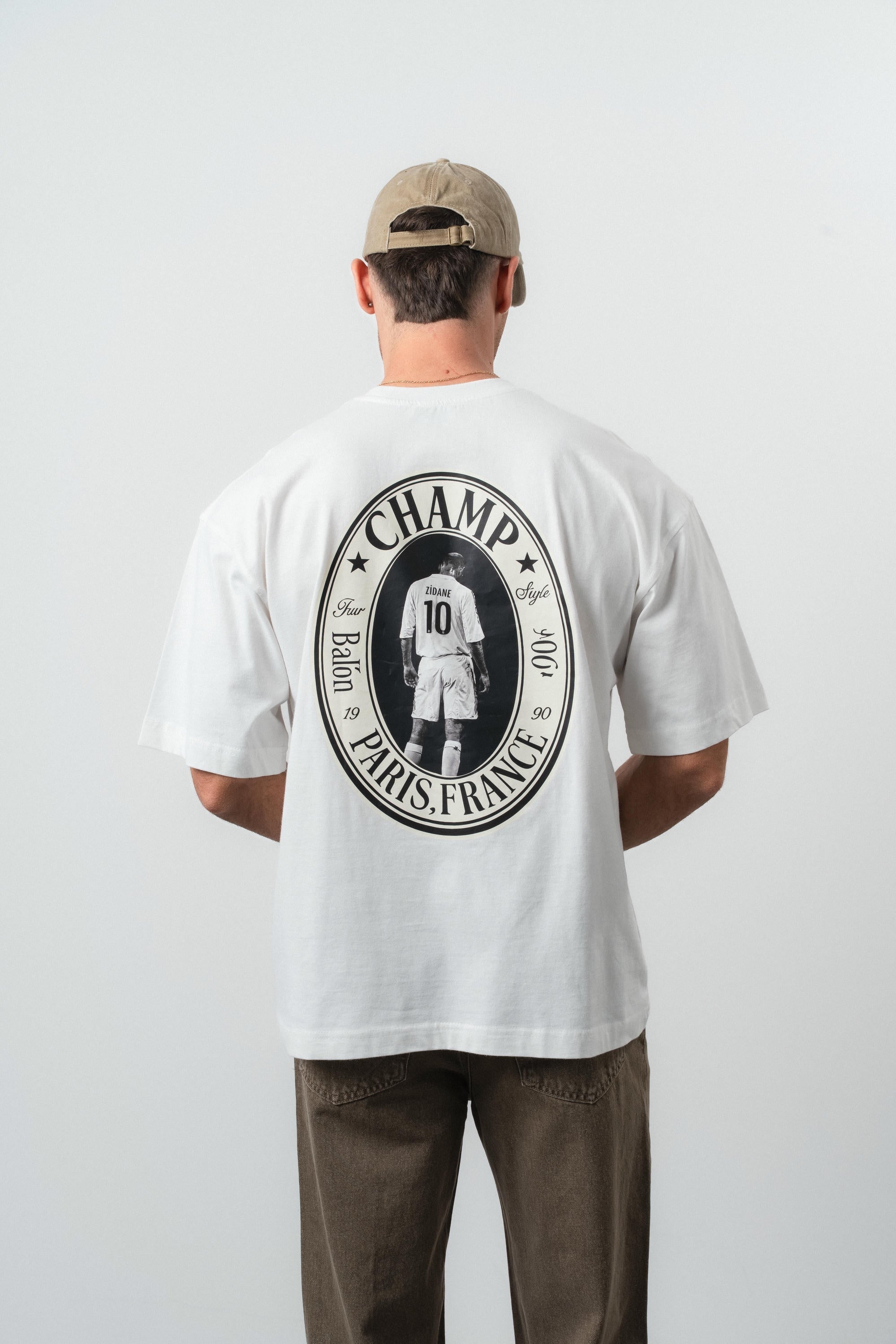 Zidane Oversized T-Shirt Ecru