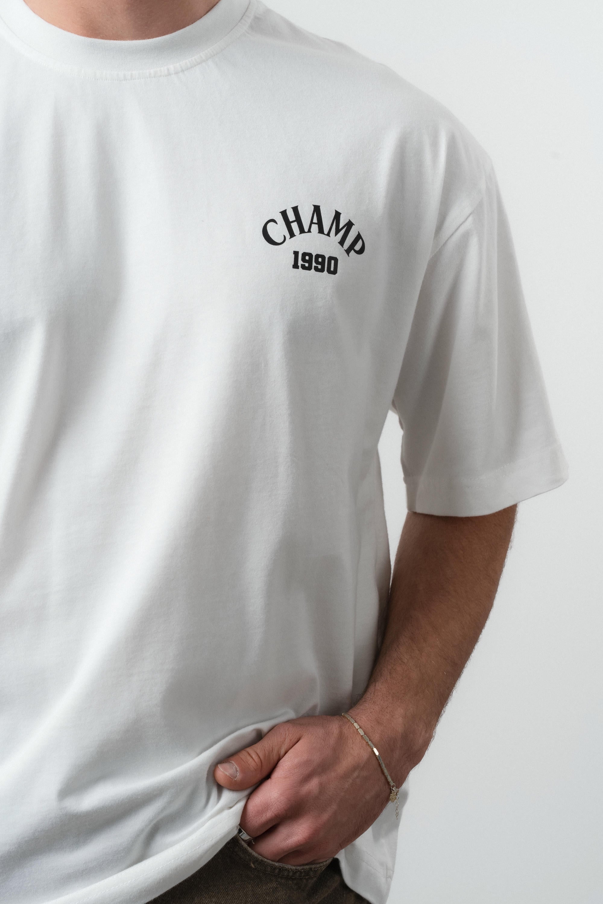 Zidane Oversized T-Shirt Ecru