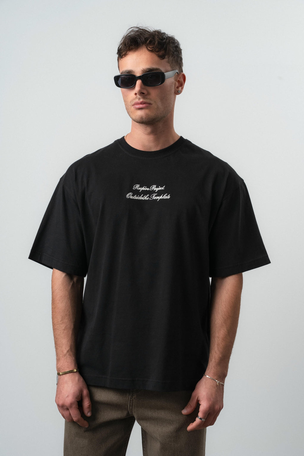 Res Project Oversized T-Shirt Black