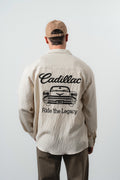 Cadillac Oversized Shirt Beige