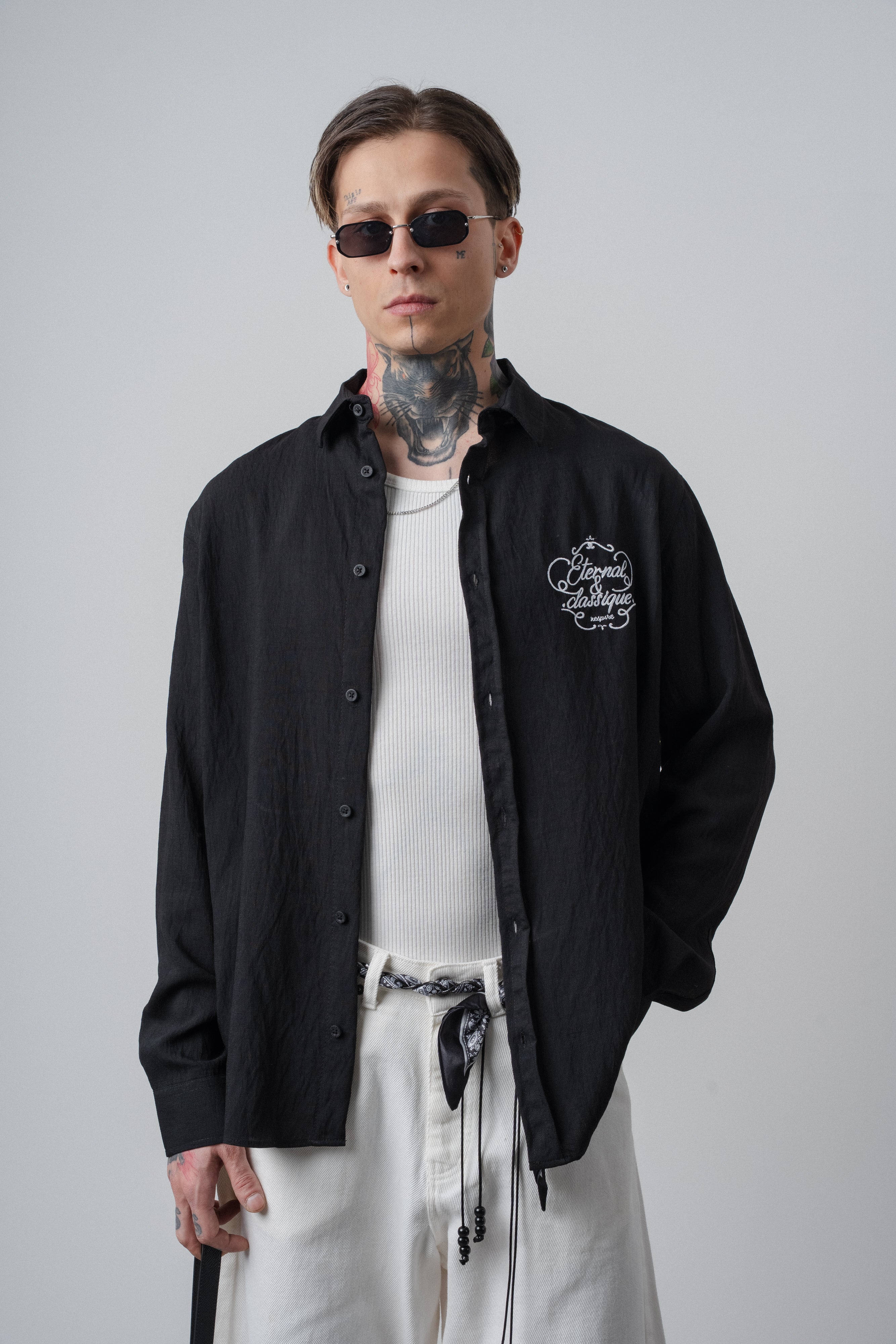 Eternal Oversized Shirt Black