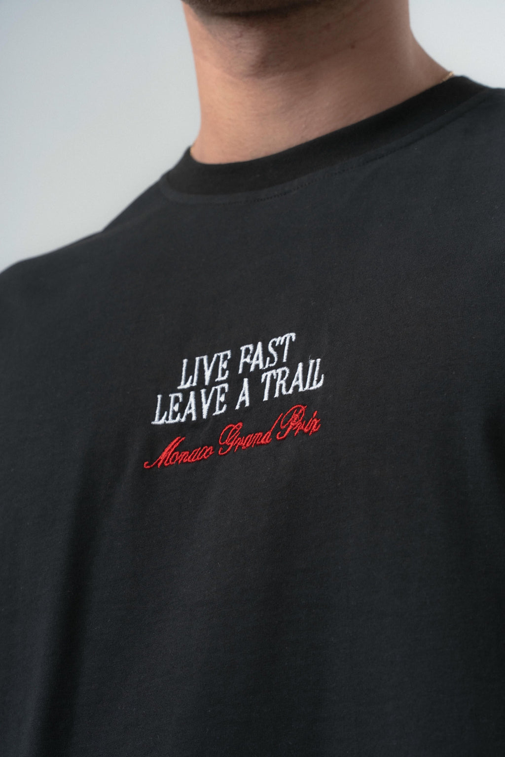 Live Fast Oversized T-Shirt Black