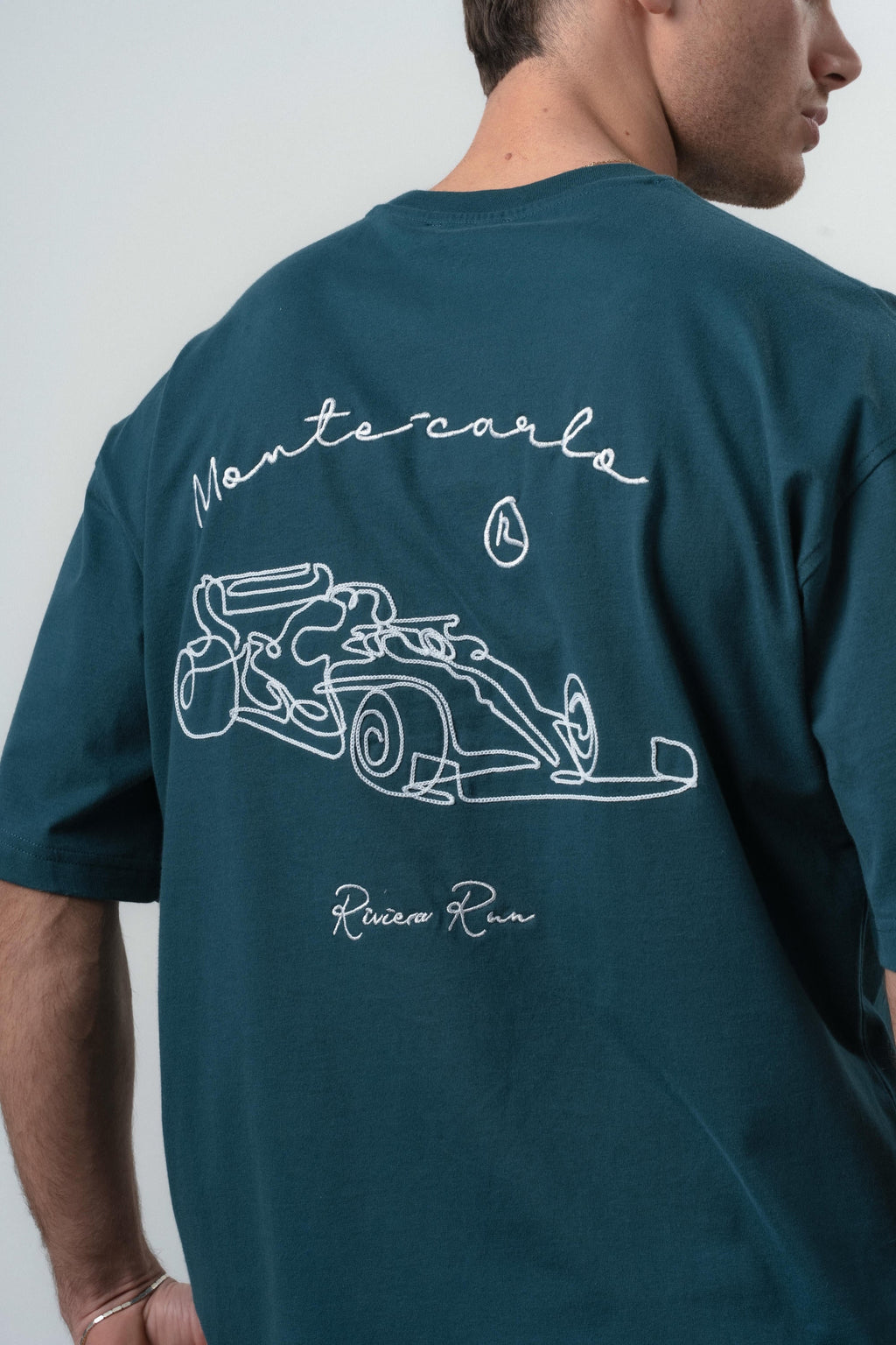 Monte Carlo Oversized T-Shirt Emerald