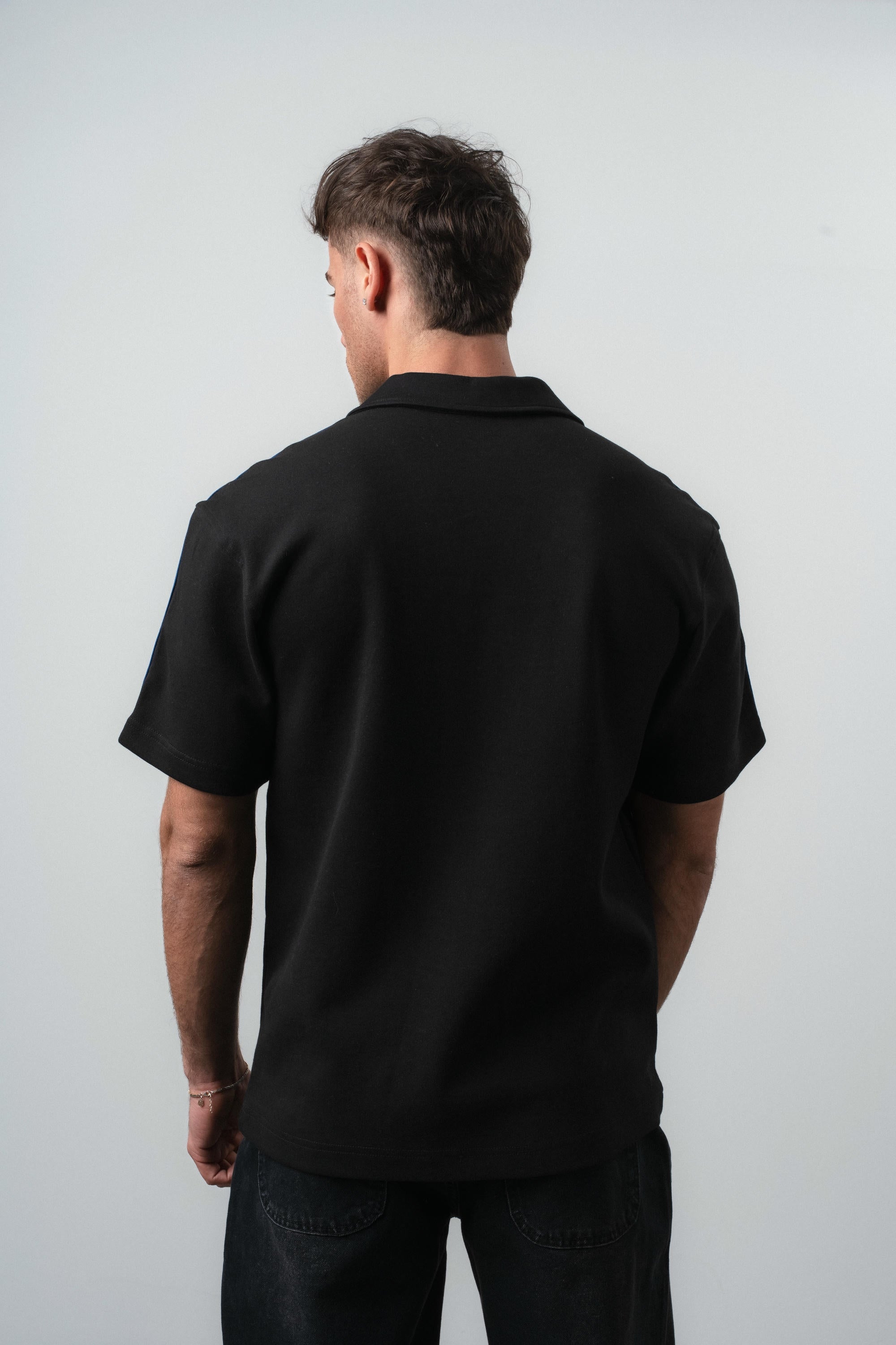 Brazil Regular Fit Retro T-Shirt Black