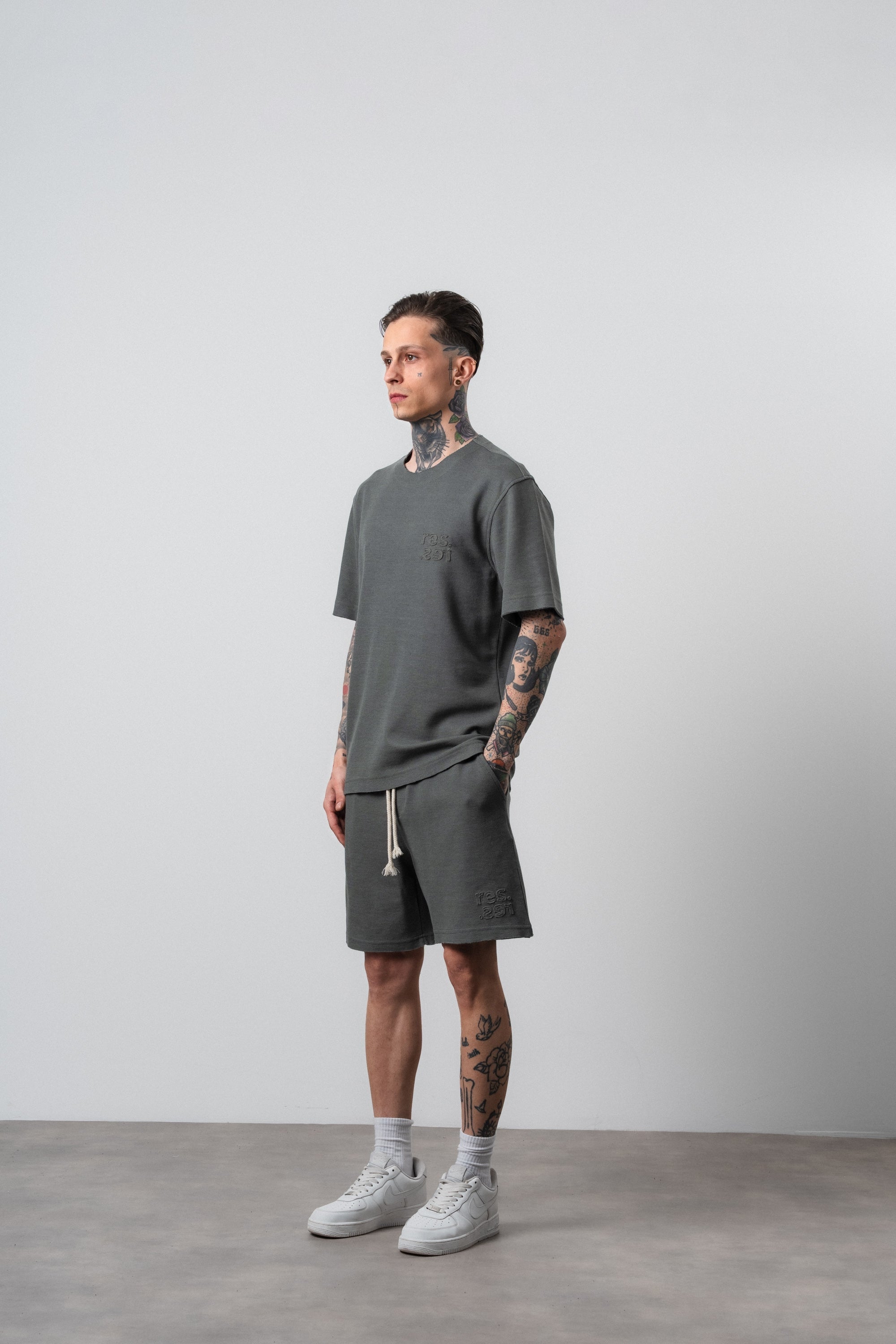 Res Regular Fit Set Khaki