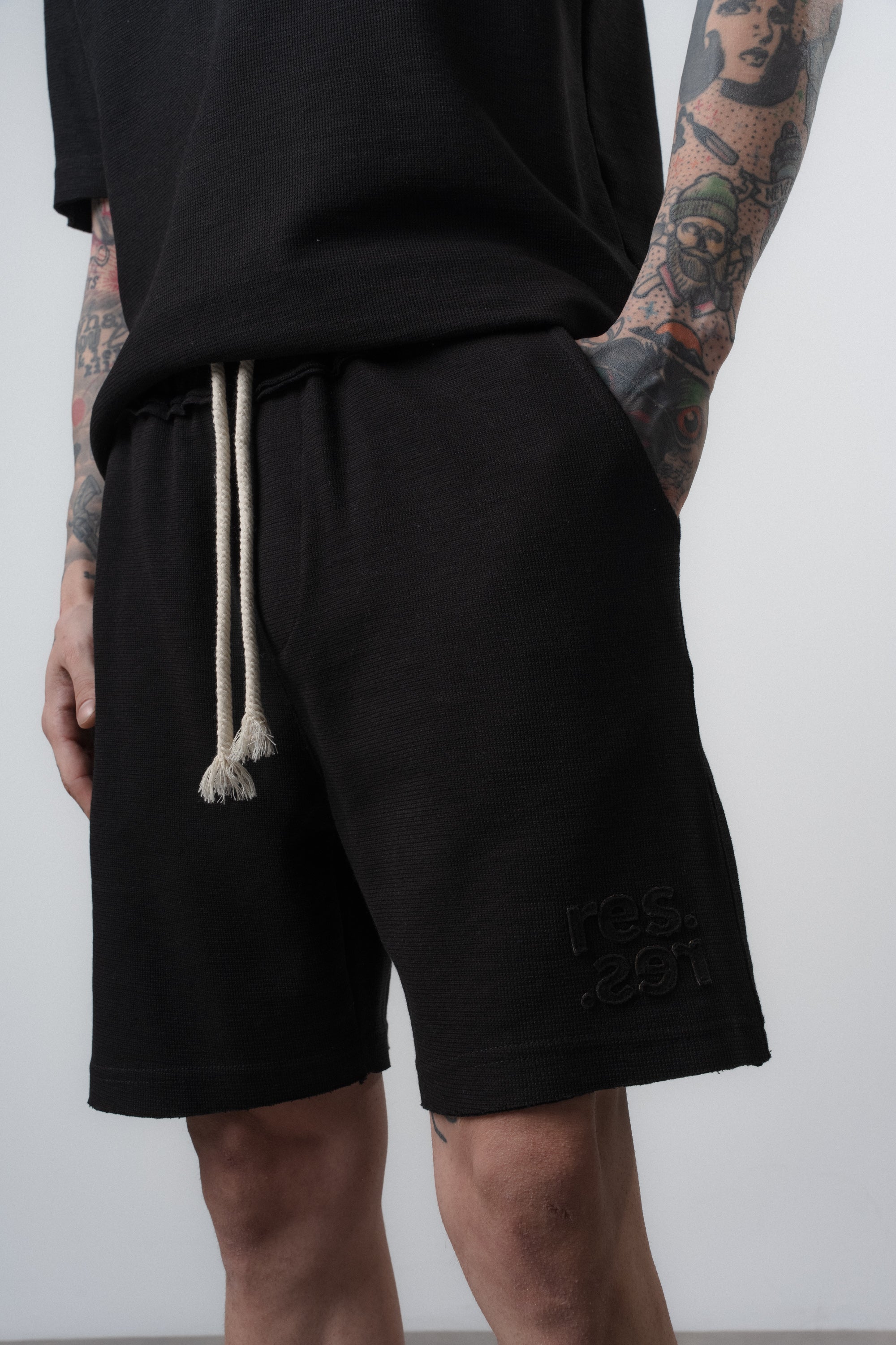 Res Regular Fit Set Black
