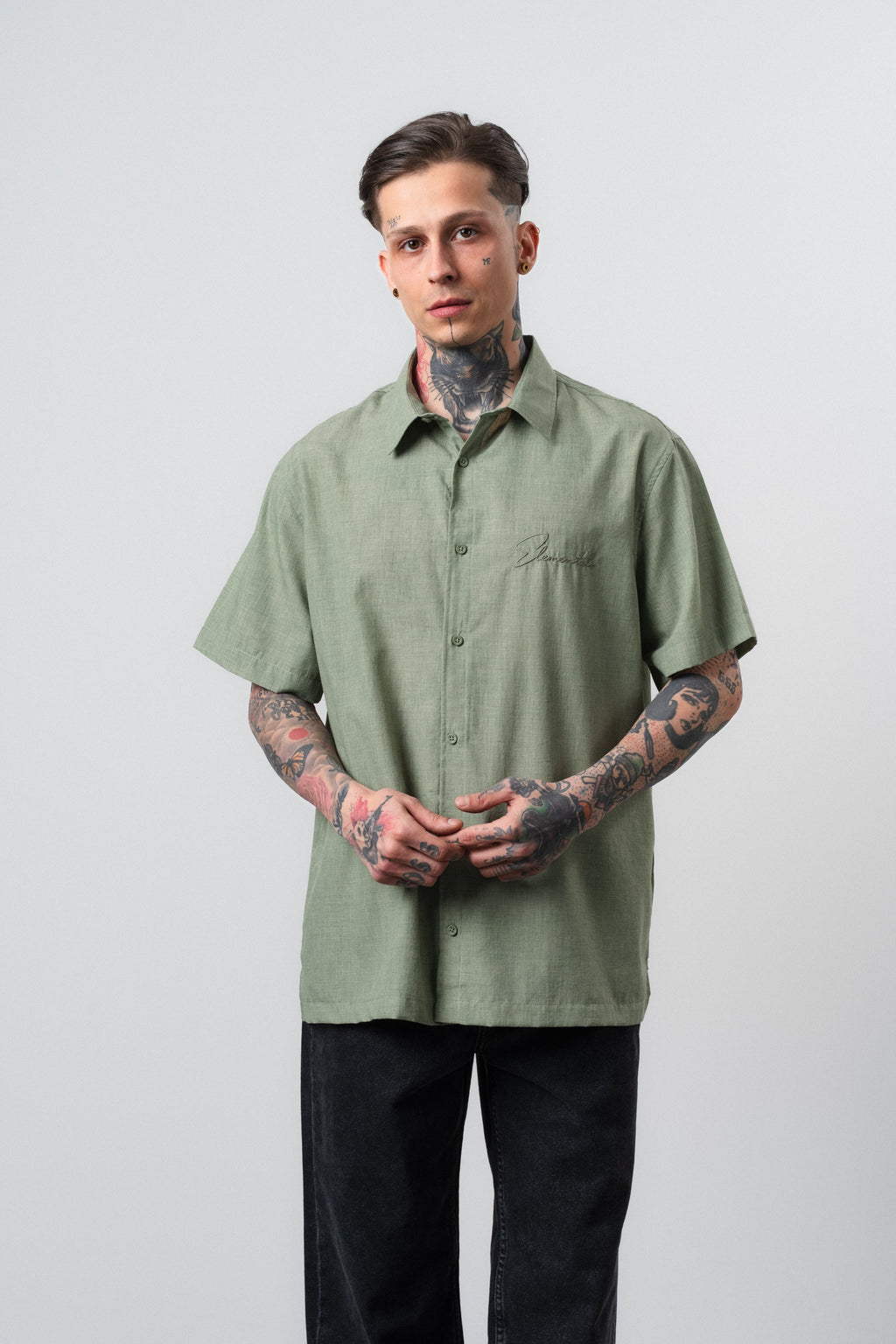 Elementals Oversized Shirt Khaki