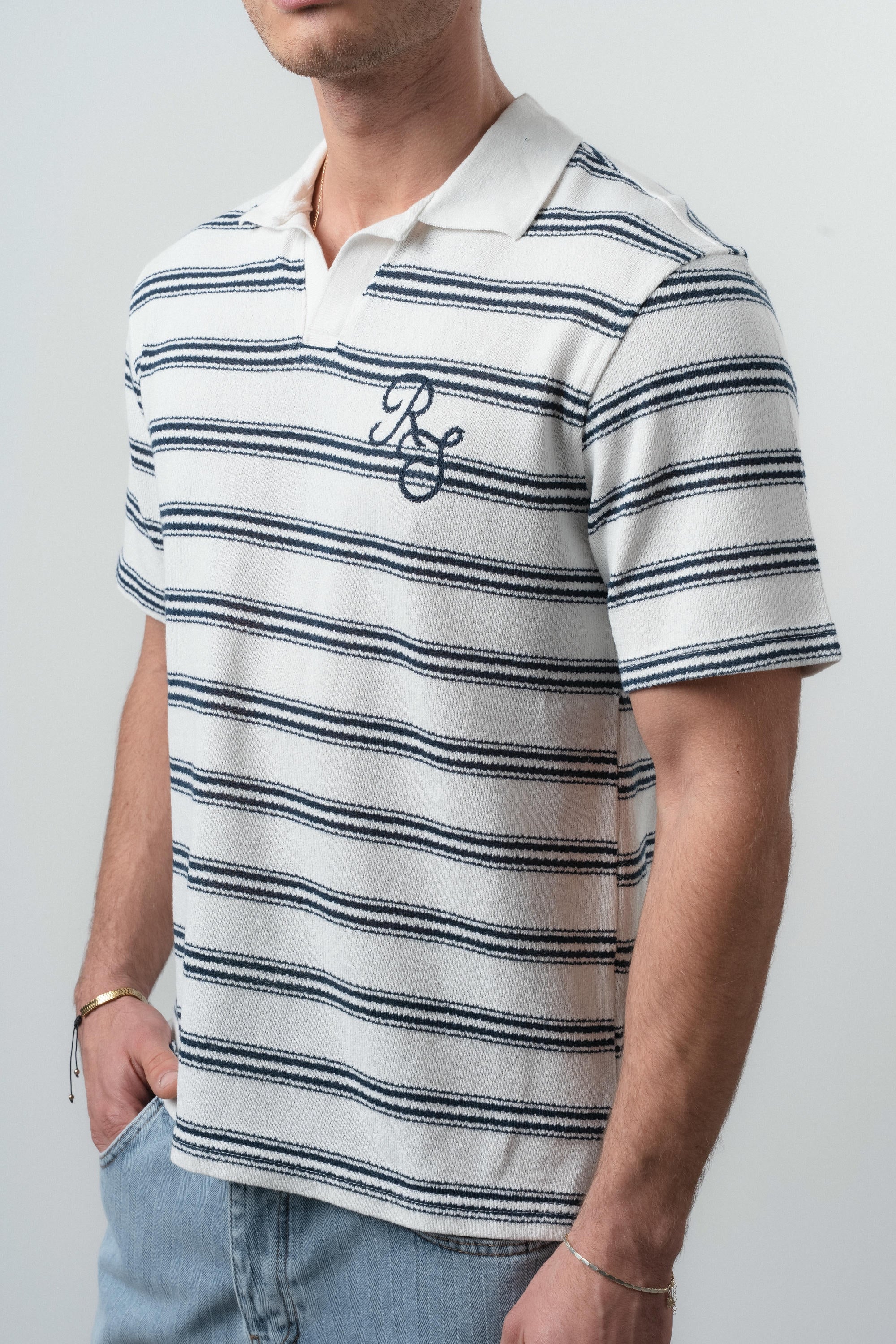 Krep Regular Fit Polo T-Shirt Navy