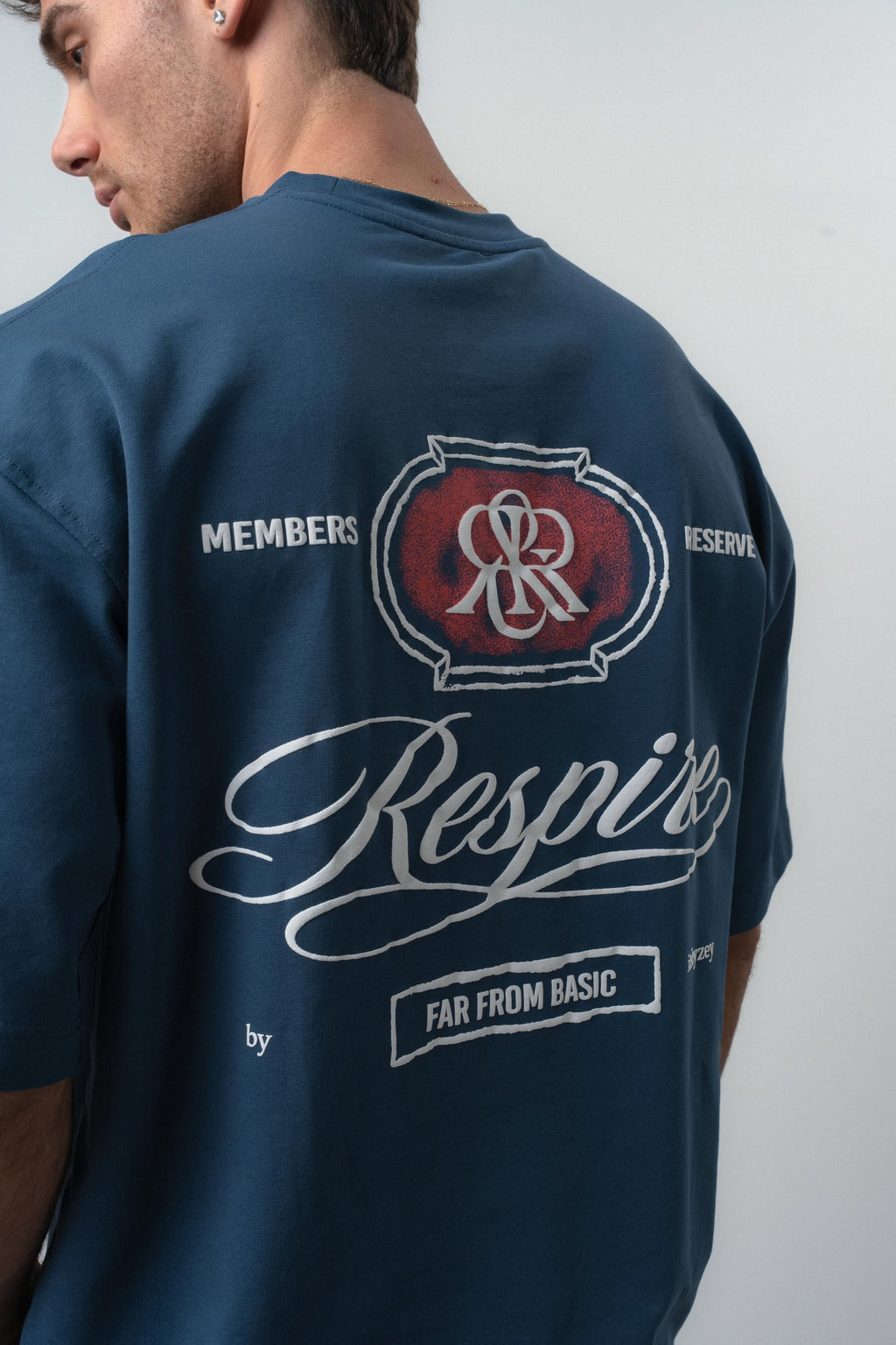 RR Oversized T-Shirt Navy