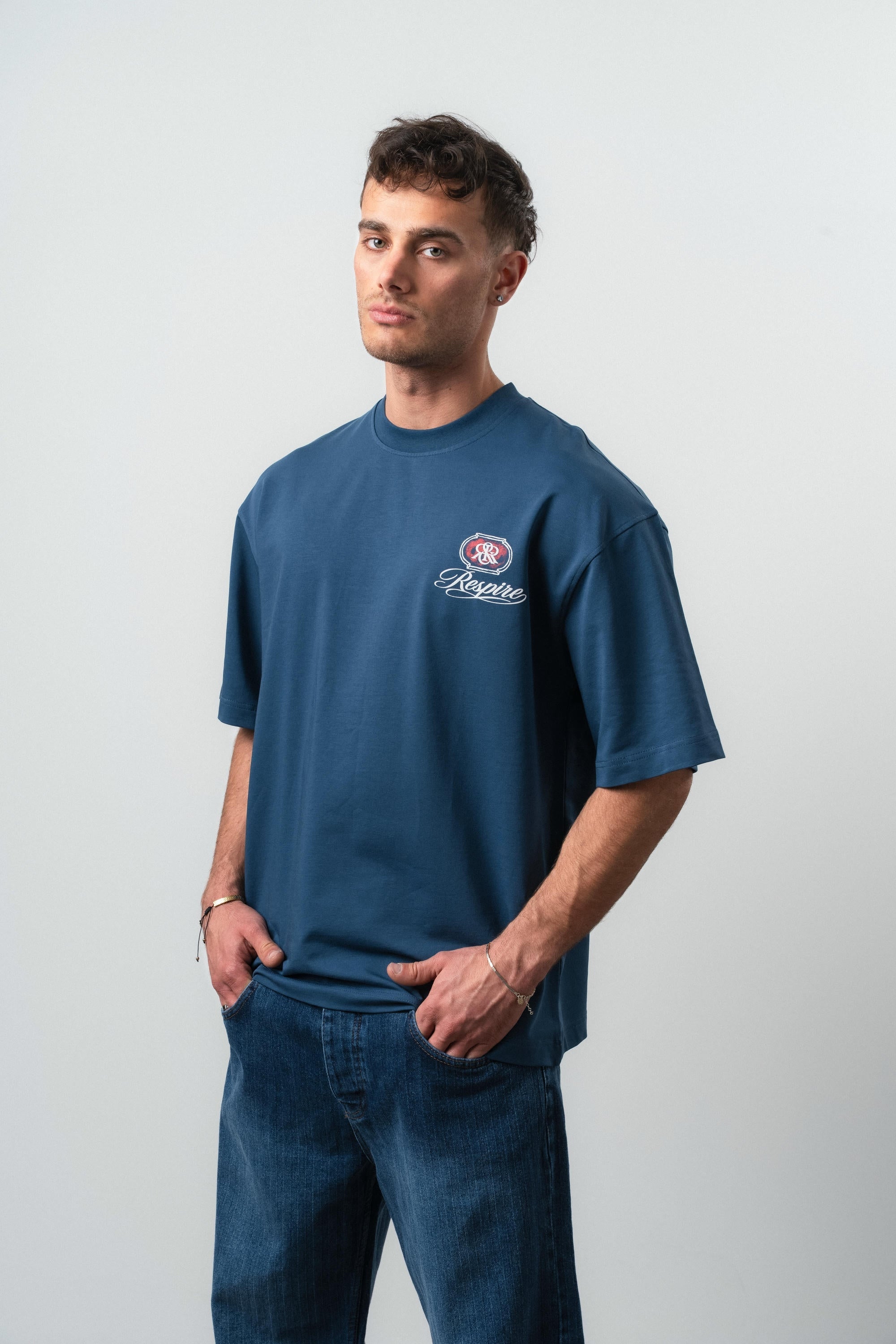 RR Oversized T-Shirt Navy