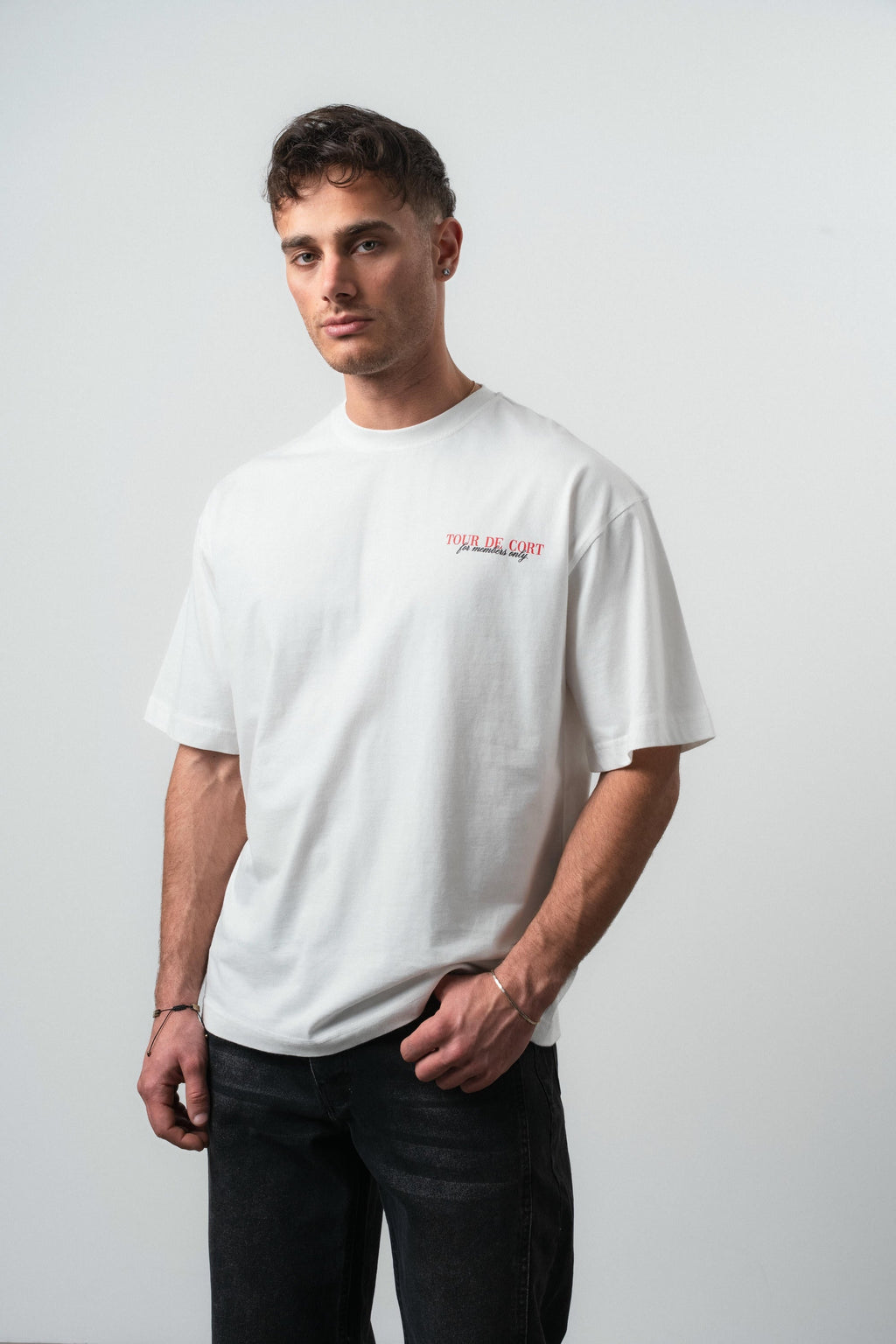 Tour Oversized T-Shirt Ecru