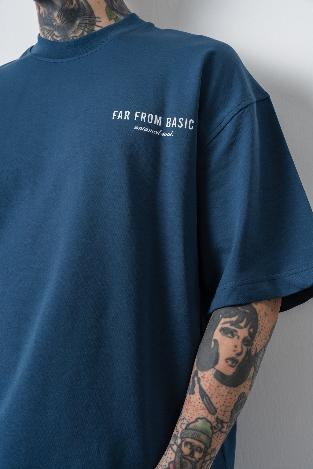 Respire x Itsbyzey Oversized T-Shirt Navy