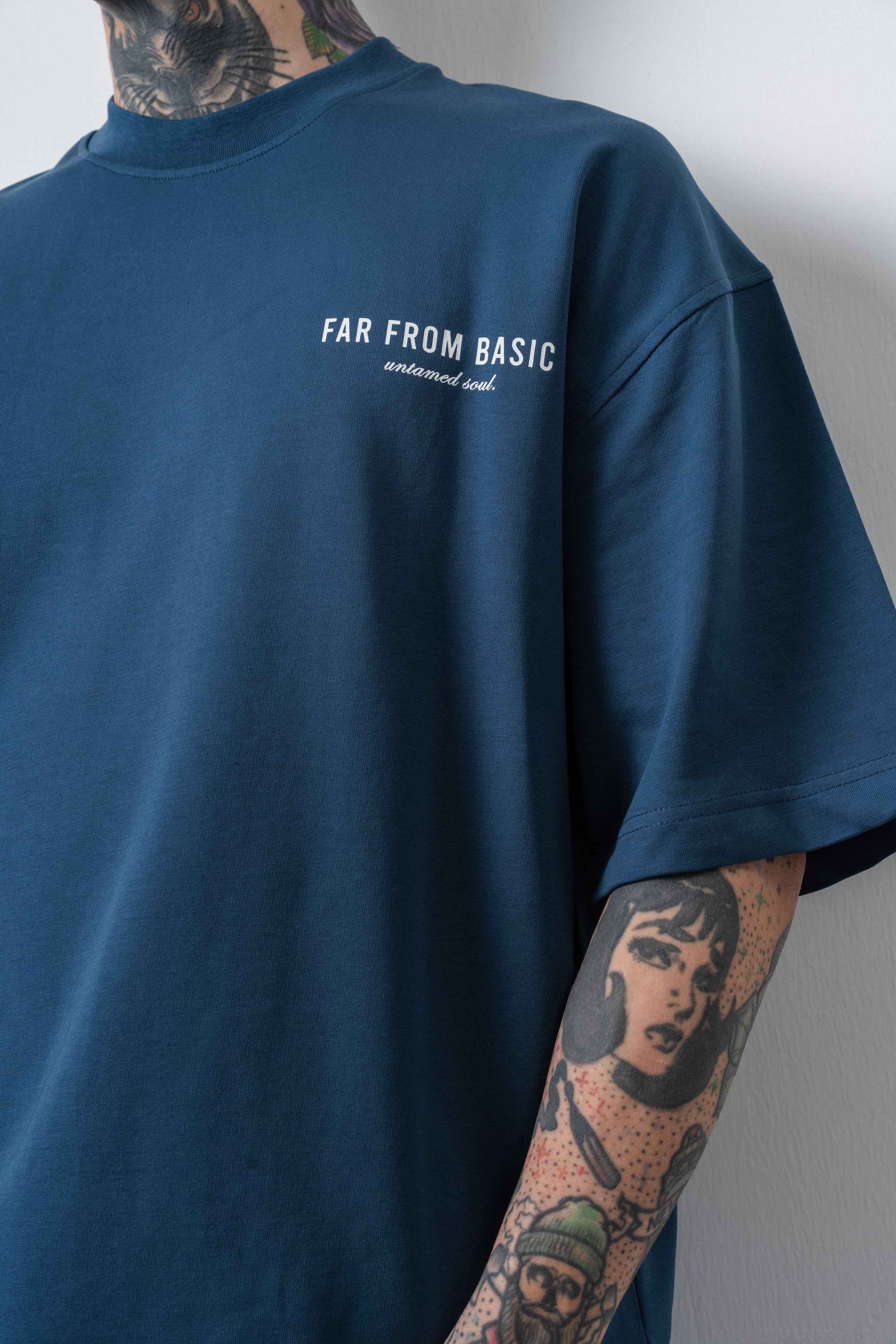 Respire x Itsbyzey Oversized T-Shirt Navy