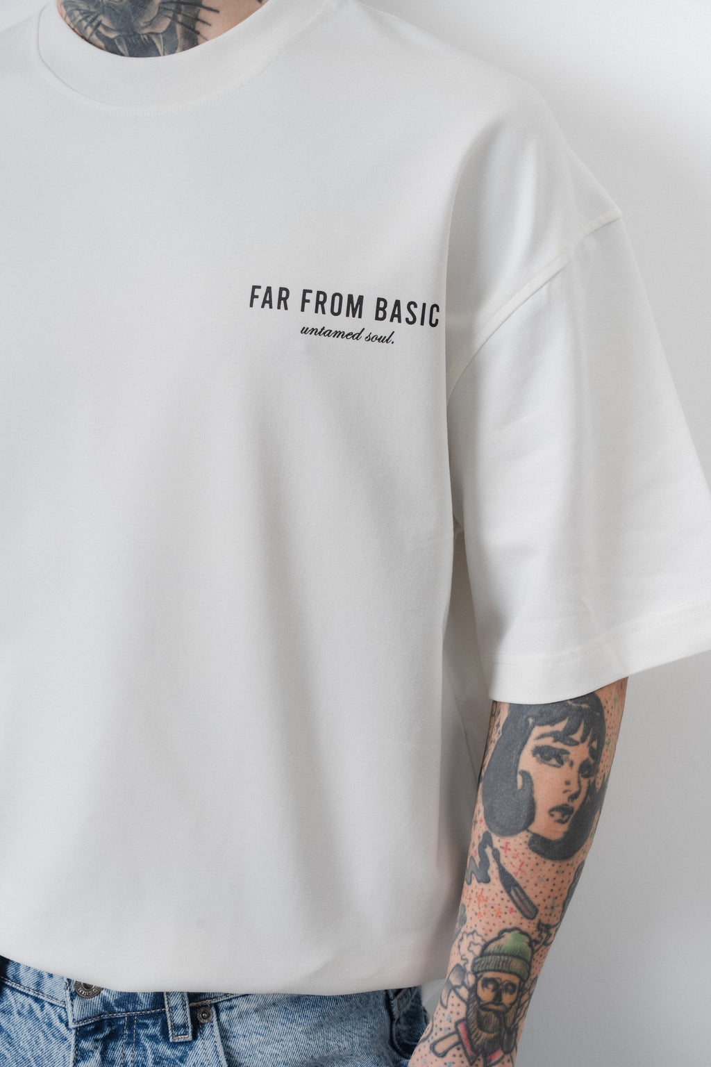Respire x Itsbyzey Oversized T-Shirt Ecru