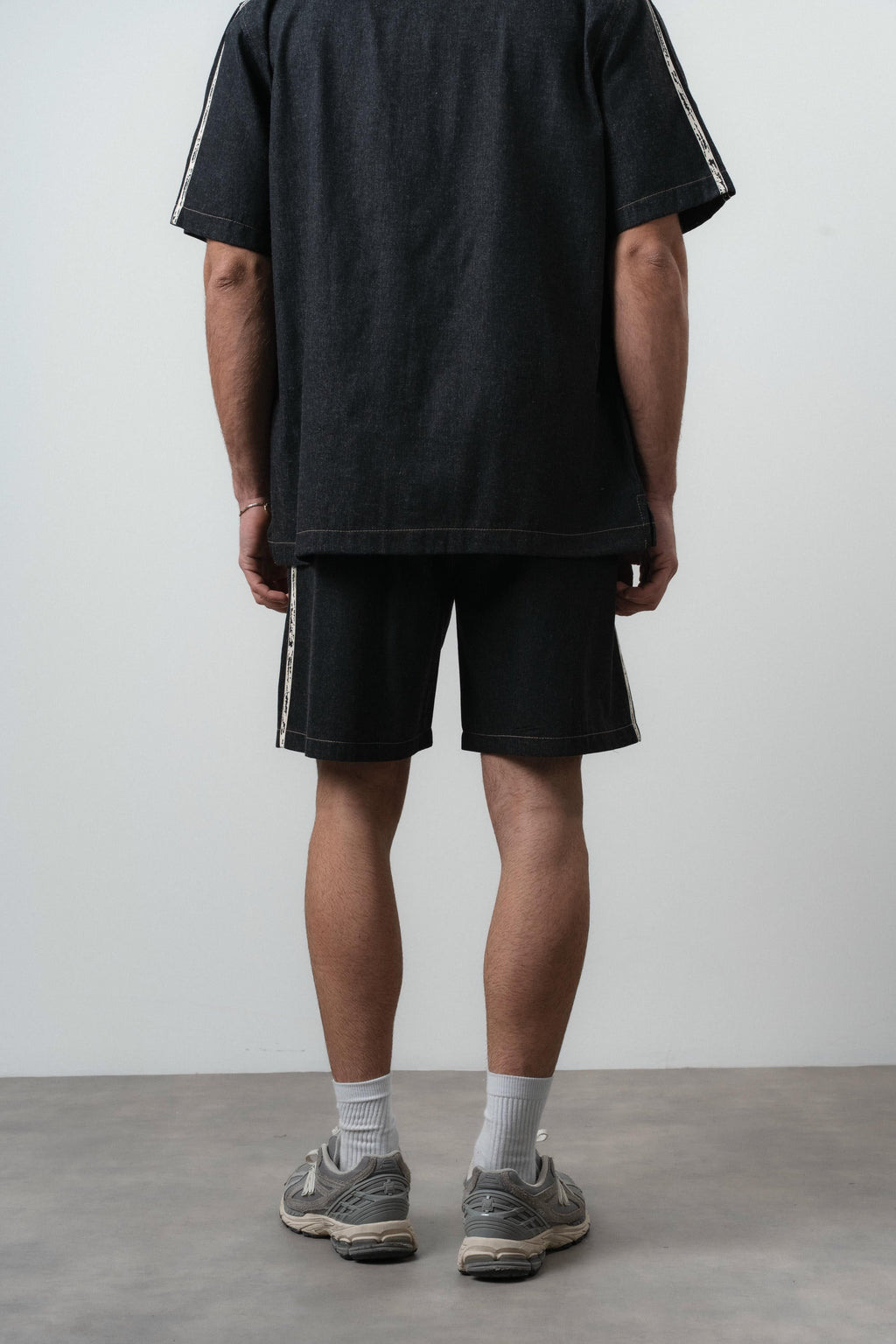 Denim Short Black
