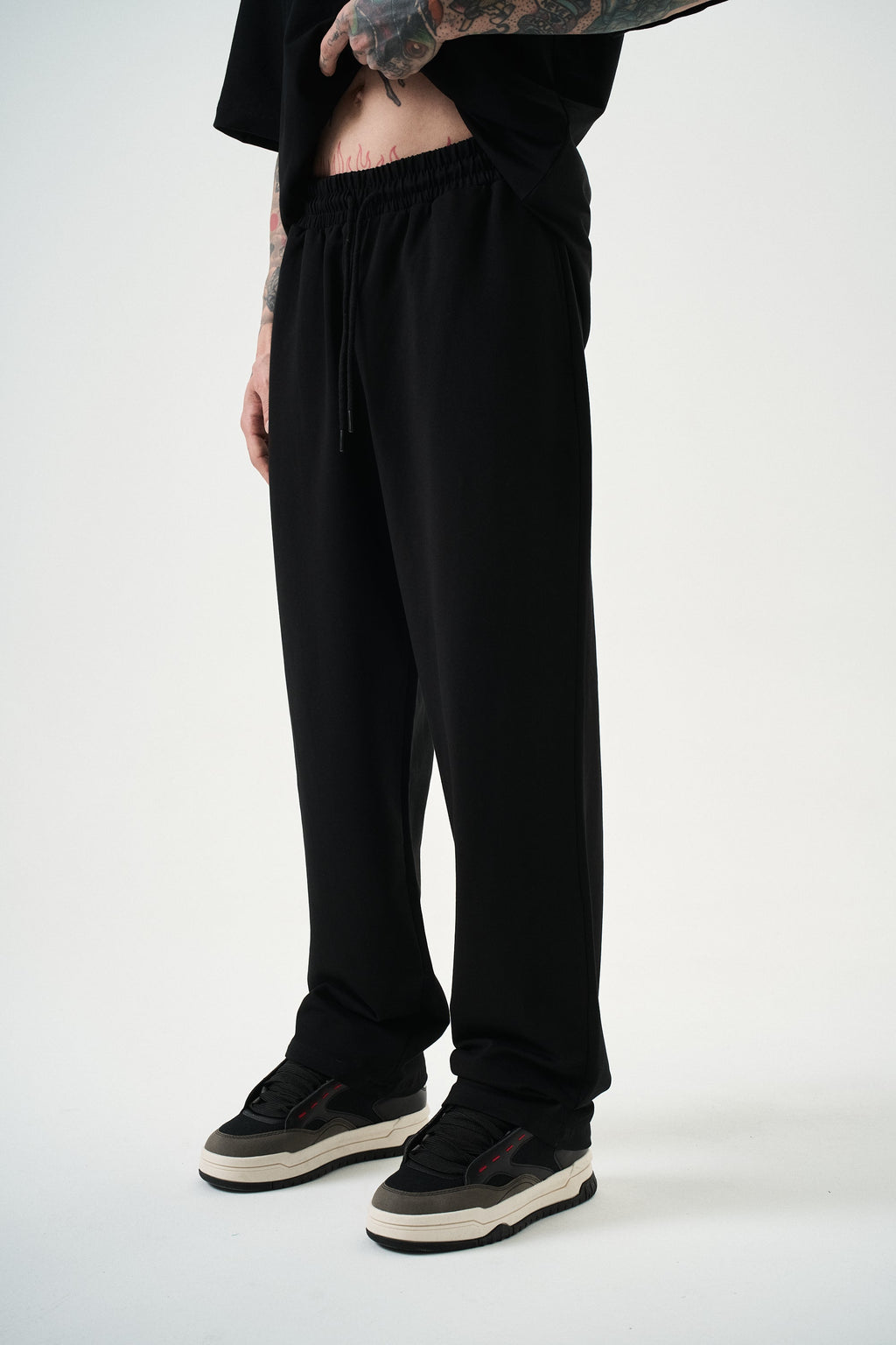 Basic Baggy Sweatpant Black