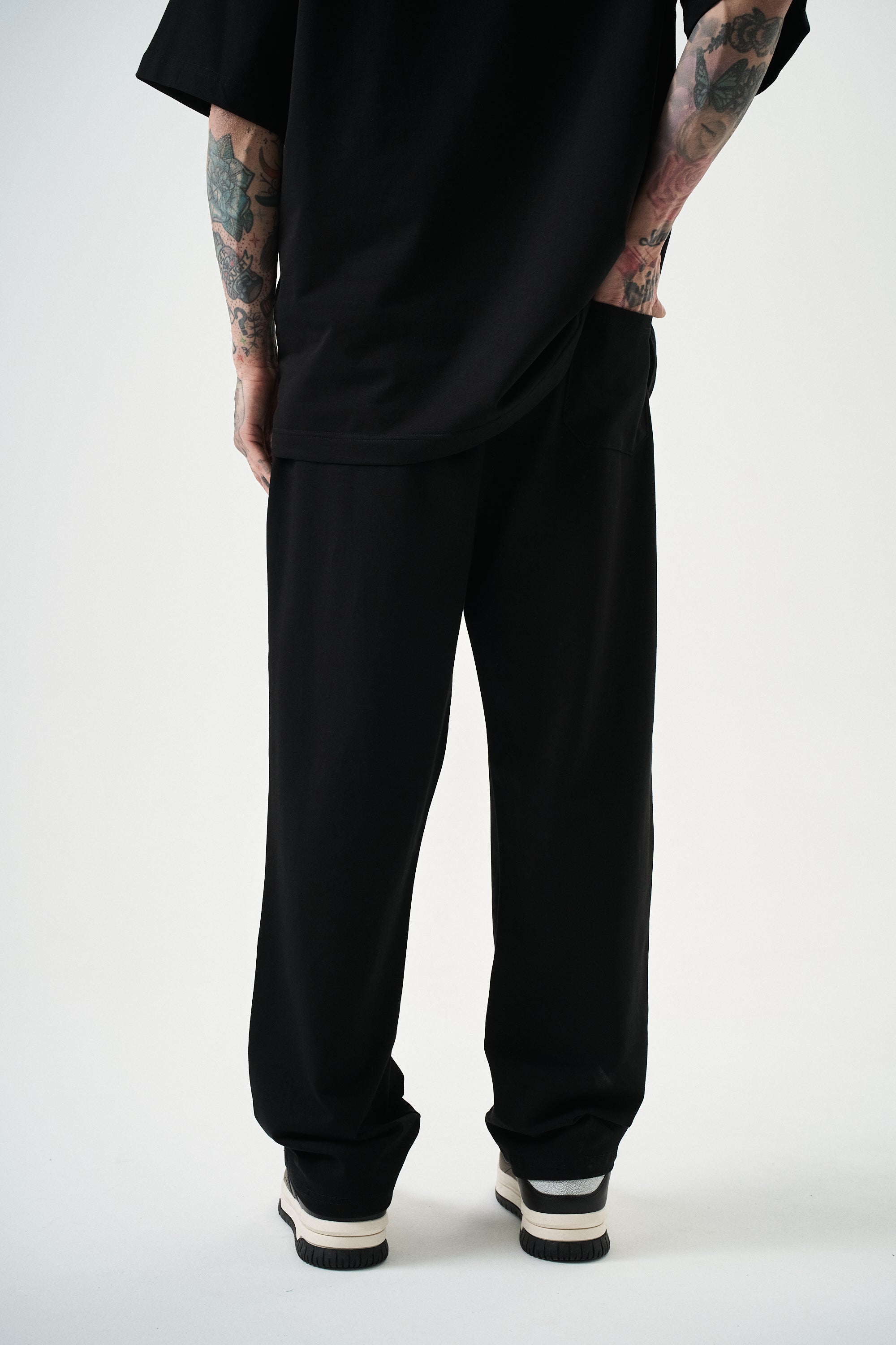 Basic Baggy Sweatpant Black