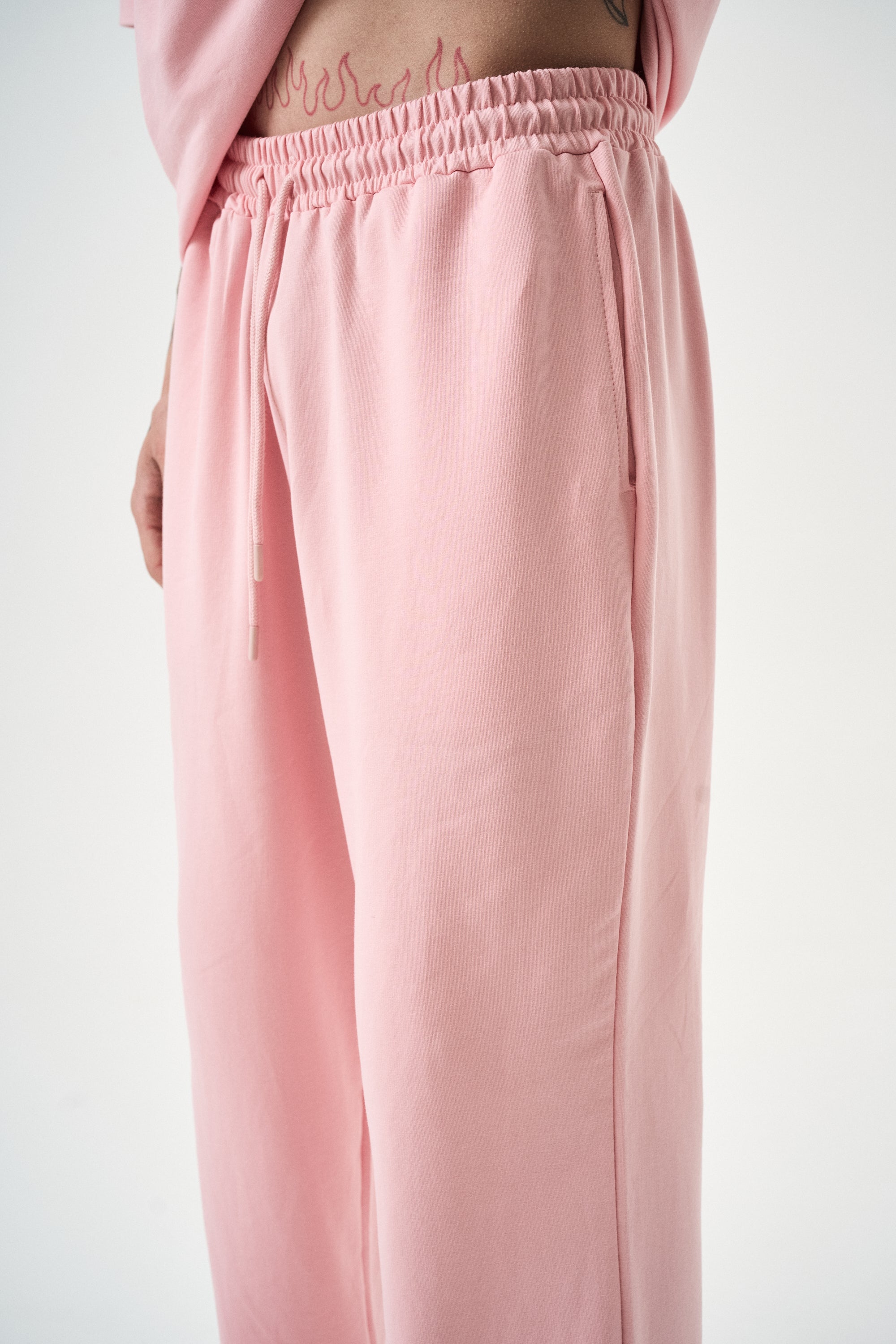 Basic Baggy Sweatpant Salmon