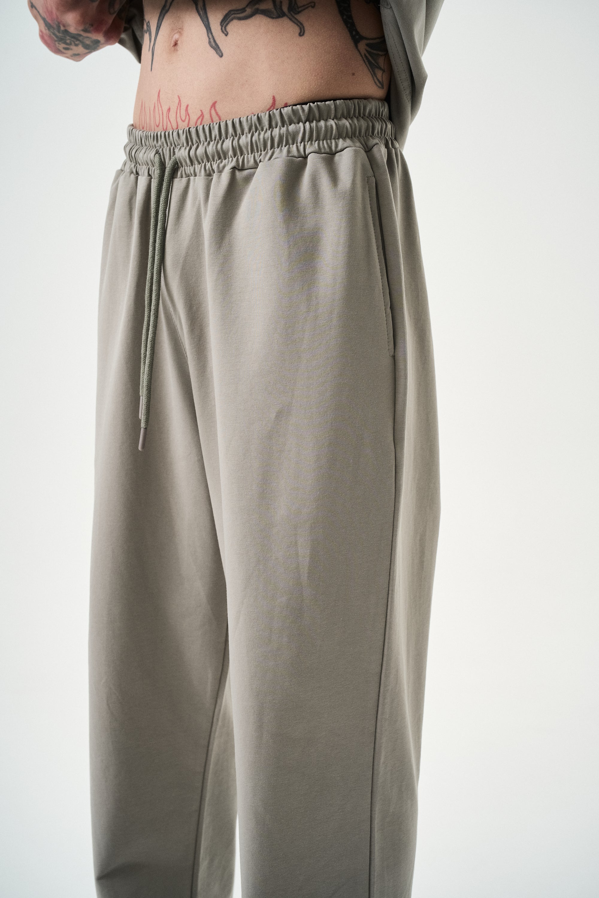 Basic Baggy Sweatpant Gray