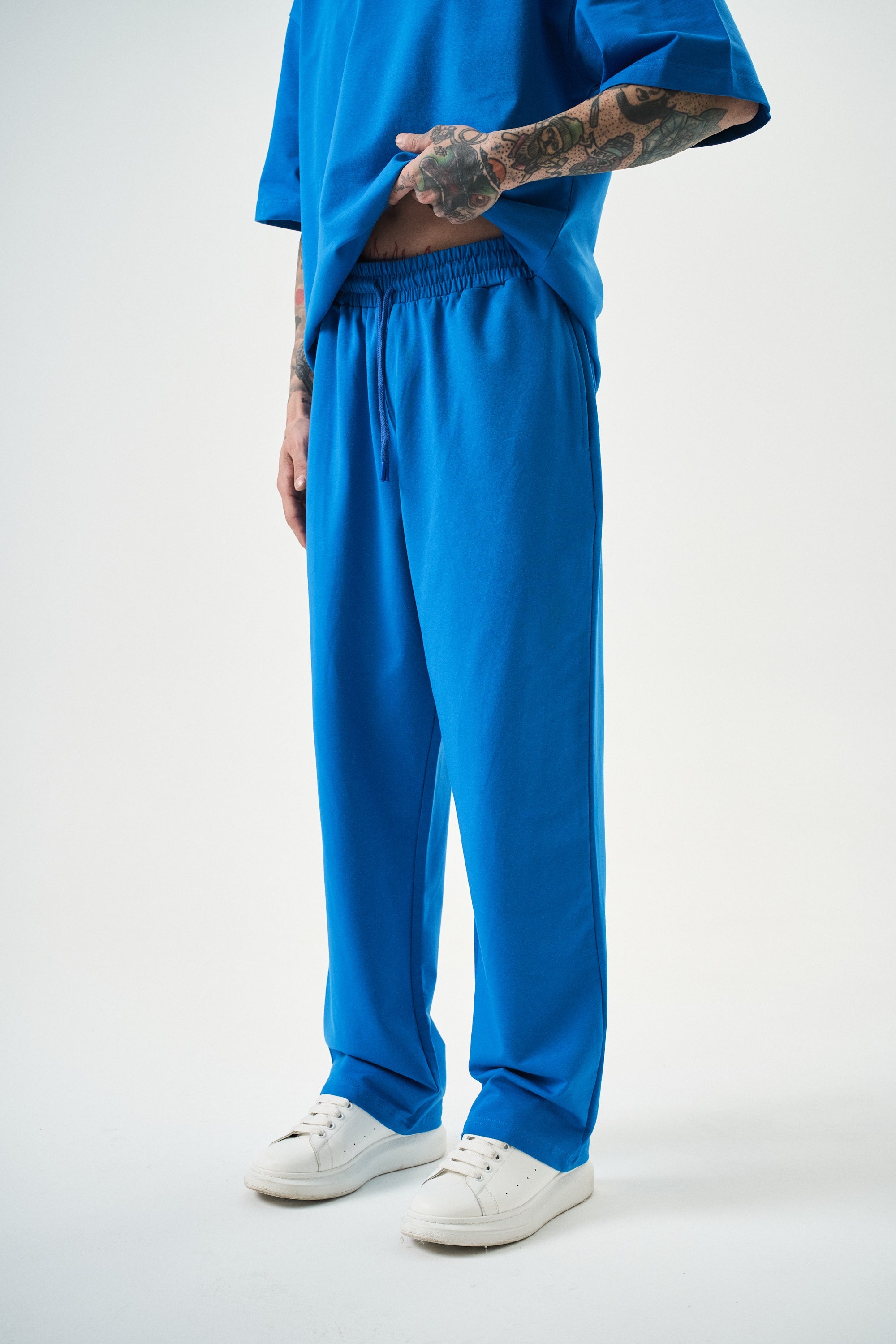 Basic Baggy Sweatpant Blue