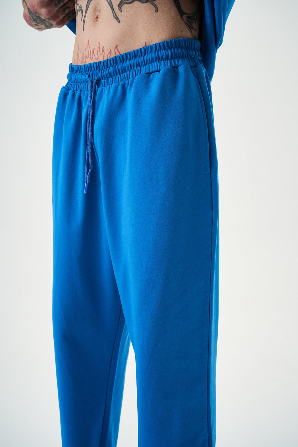 Basic Baggy Sweatpant Blue