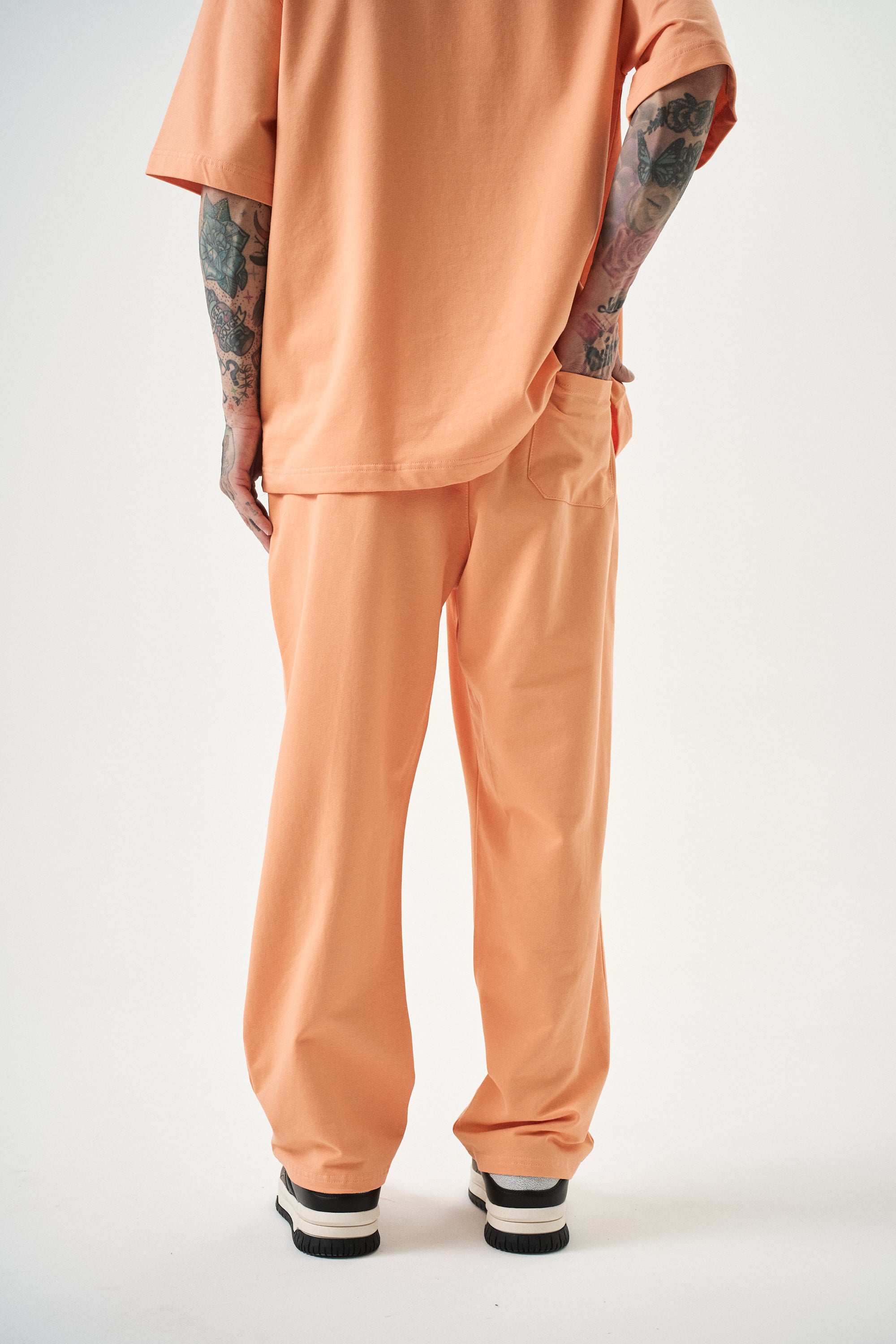 Basic Baggy Sweatpant Peach