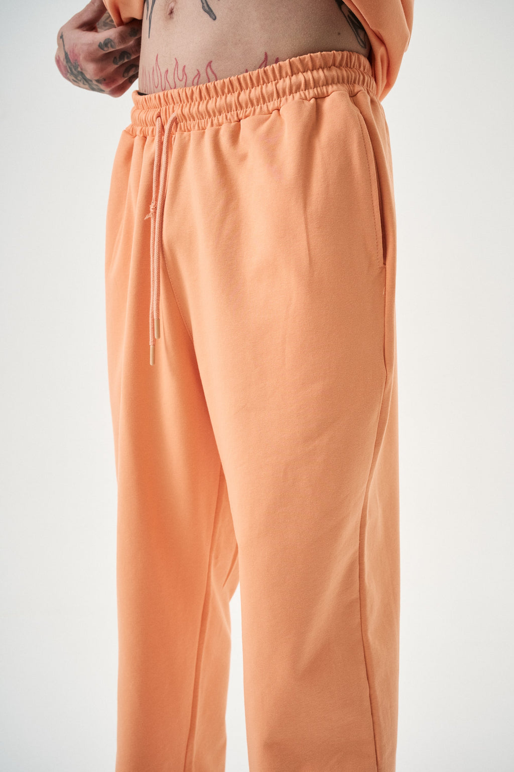 Basic Baggy Sweatpant Peach