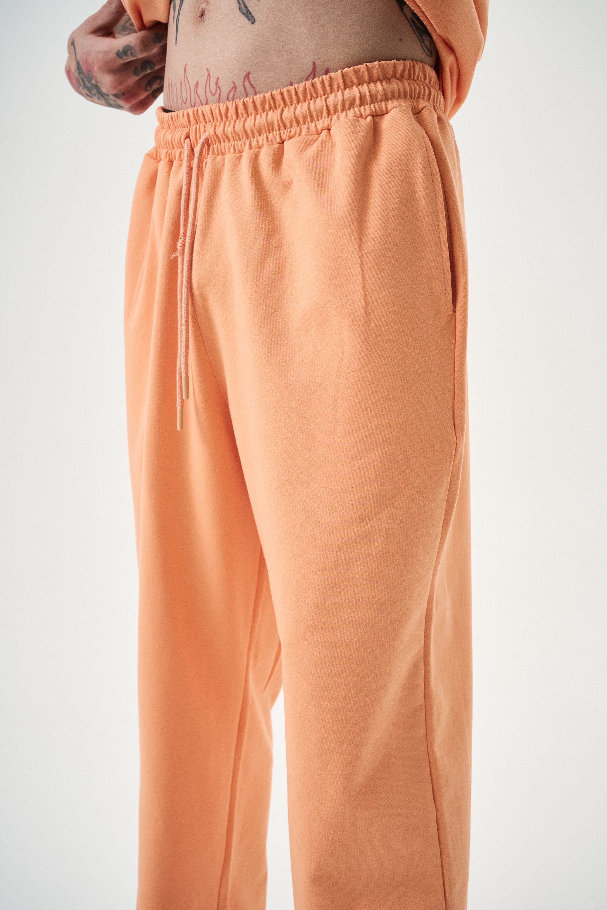 Basic Baggy Sweatpant Peach