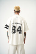 84 Zone Oversized T-Shirt Ecru